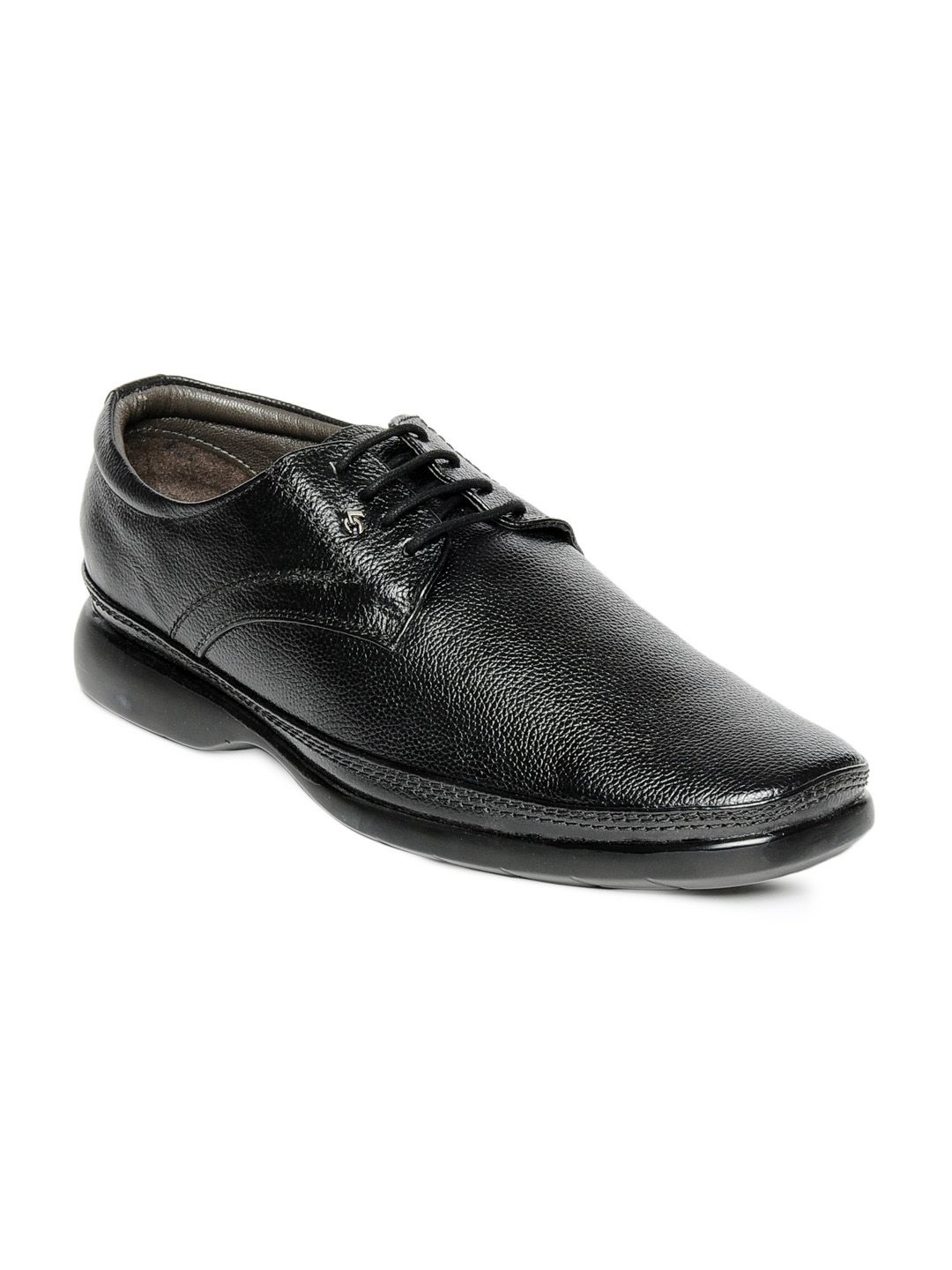 Lee Cooper Men Black Formal Shoes