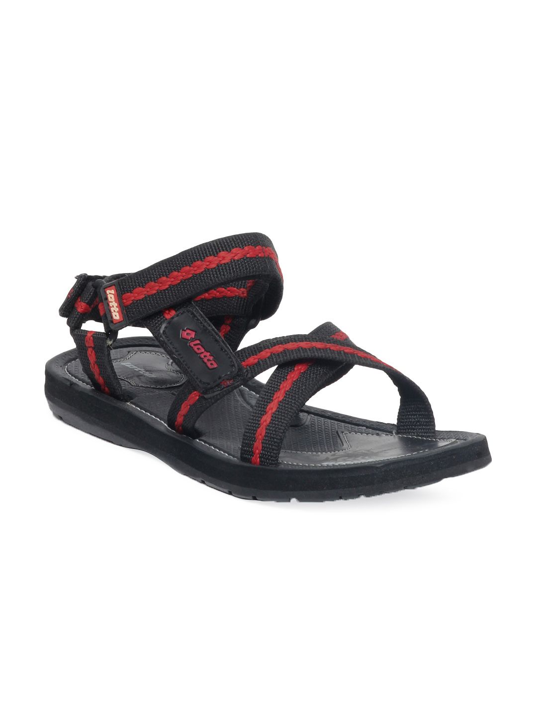 Lotto Men Black Sandals