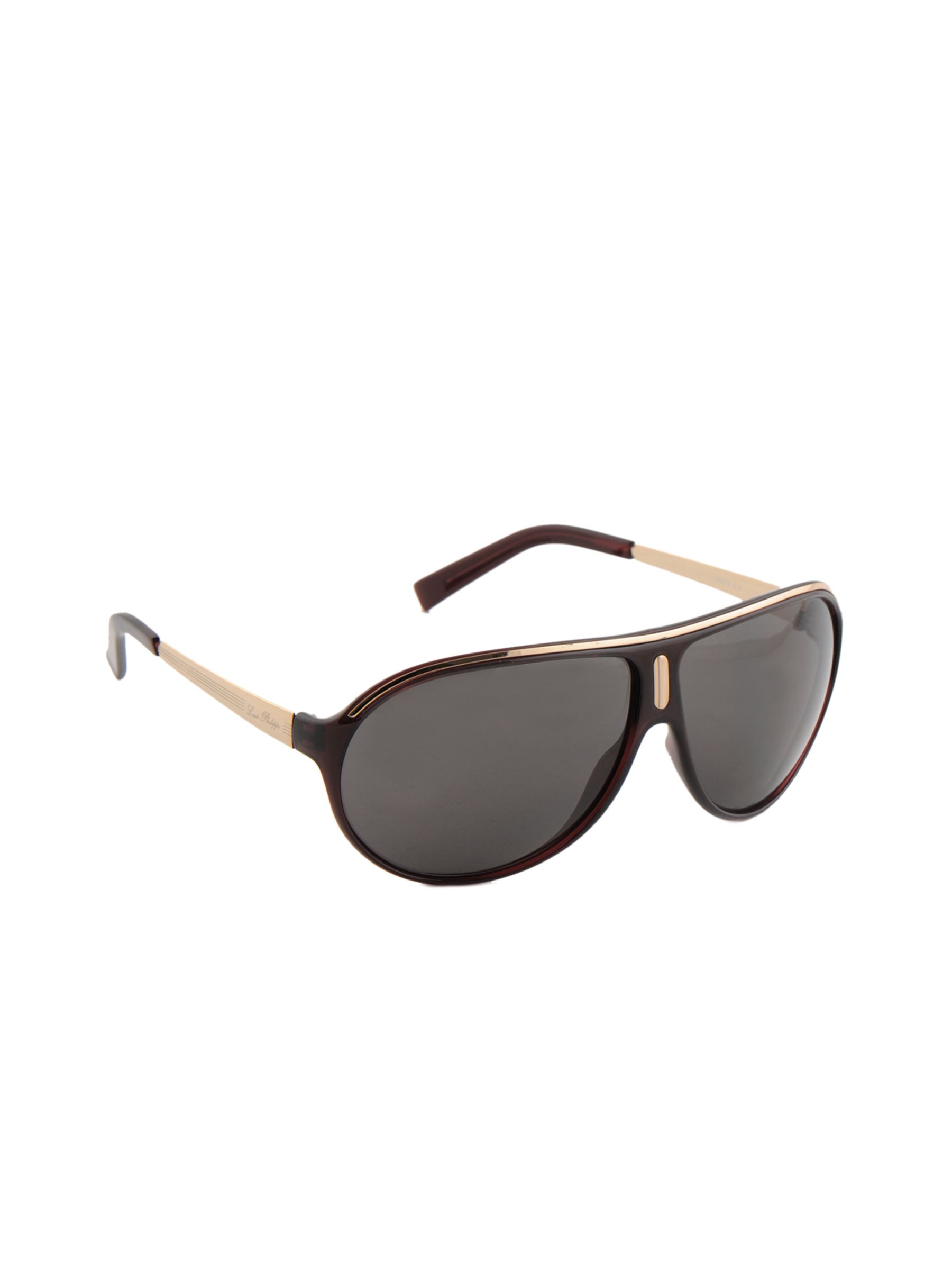 Louis Philippe Men Gold Frame Sunglasses