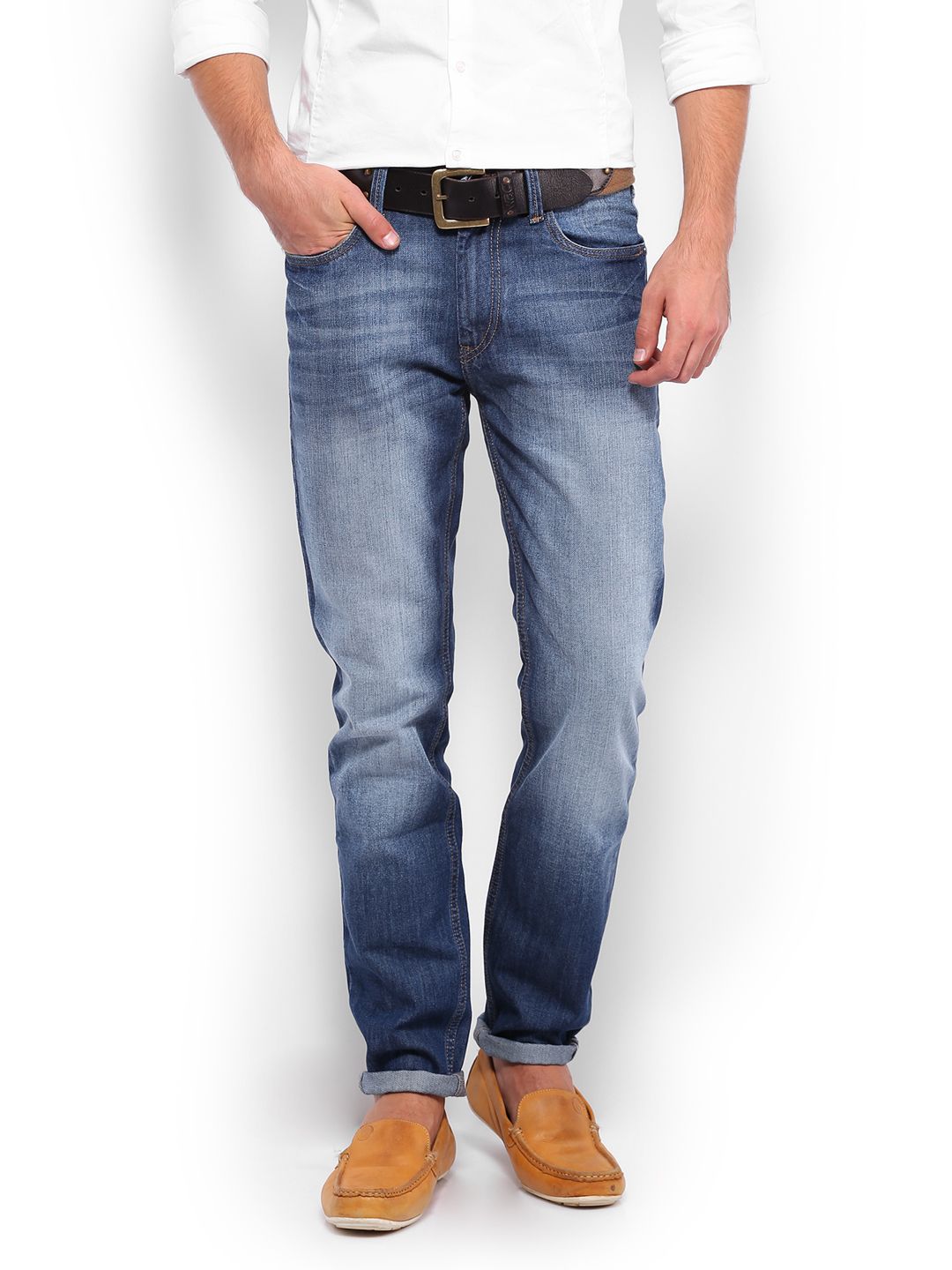 Buy Mast & Harbour Men Blue Jeans - 363 - Apparel for Men - 424785