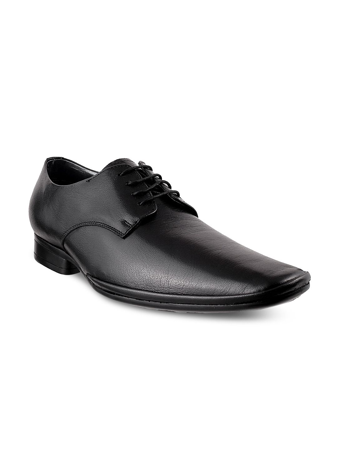 Buy Mochi Men Black Formal Shoes - 633 - Footwear for Men - 776744