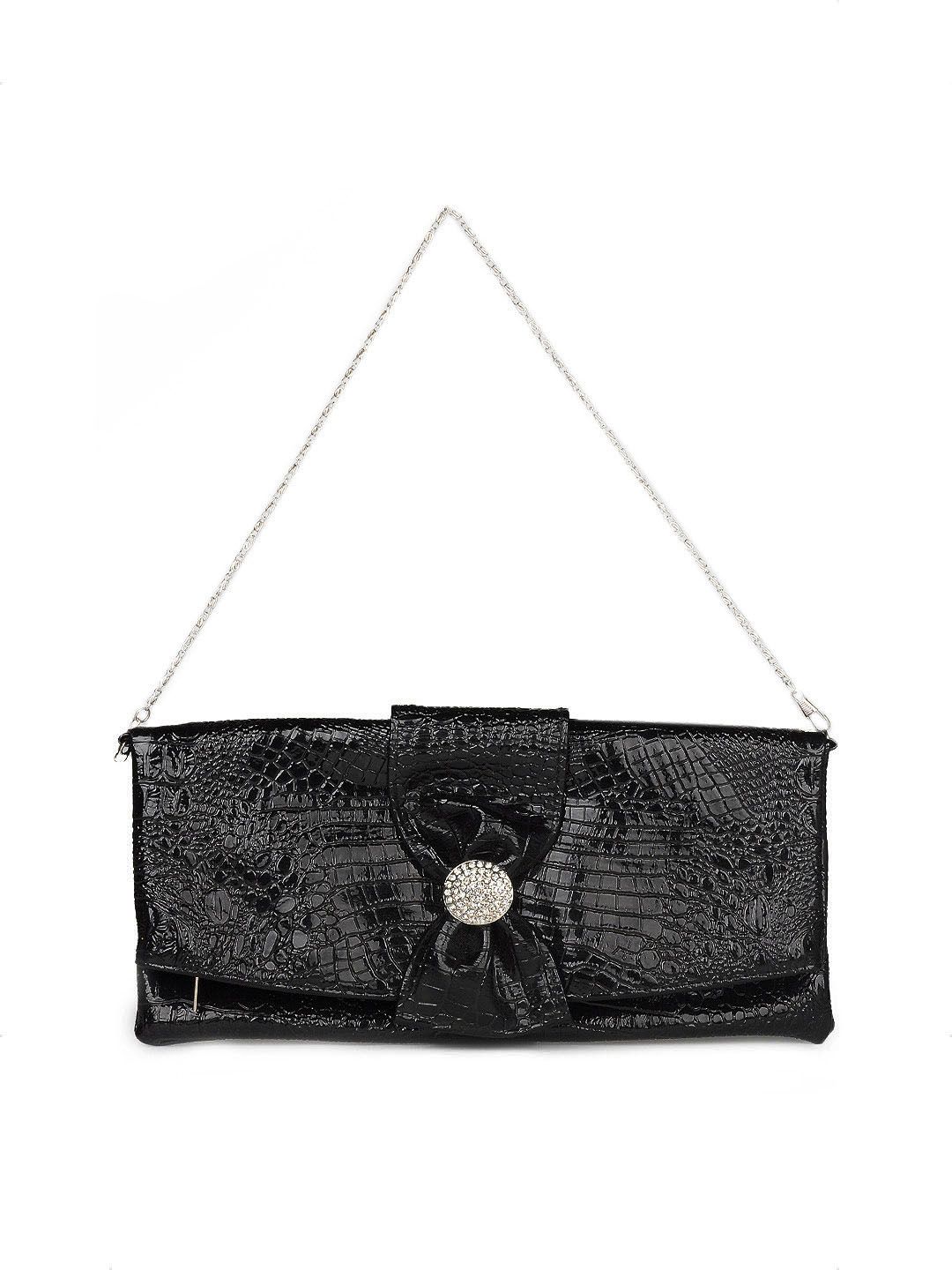Mod'acc Women Black Clutch