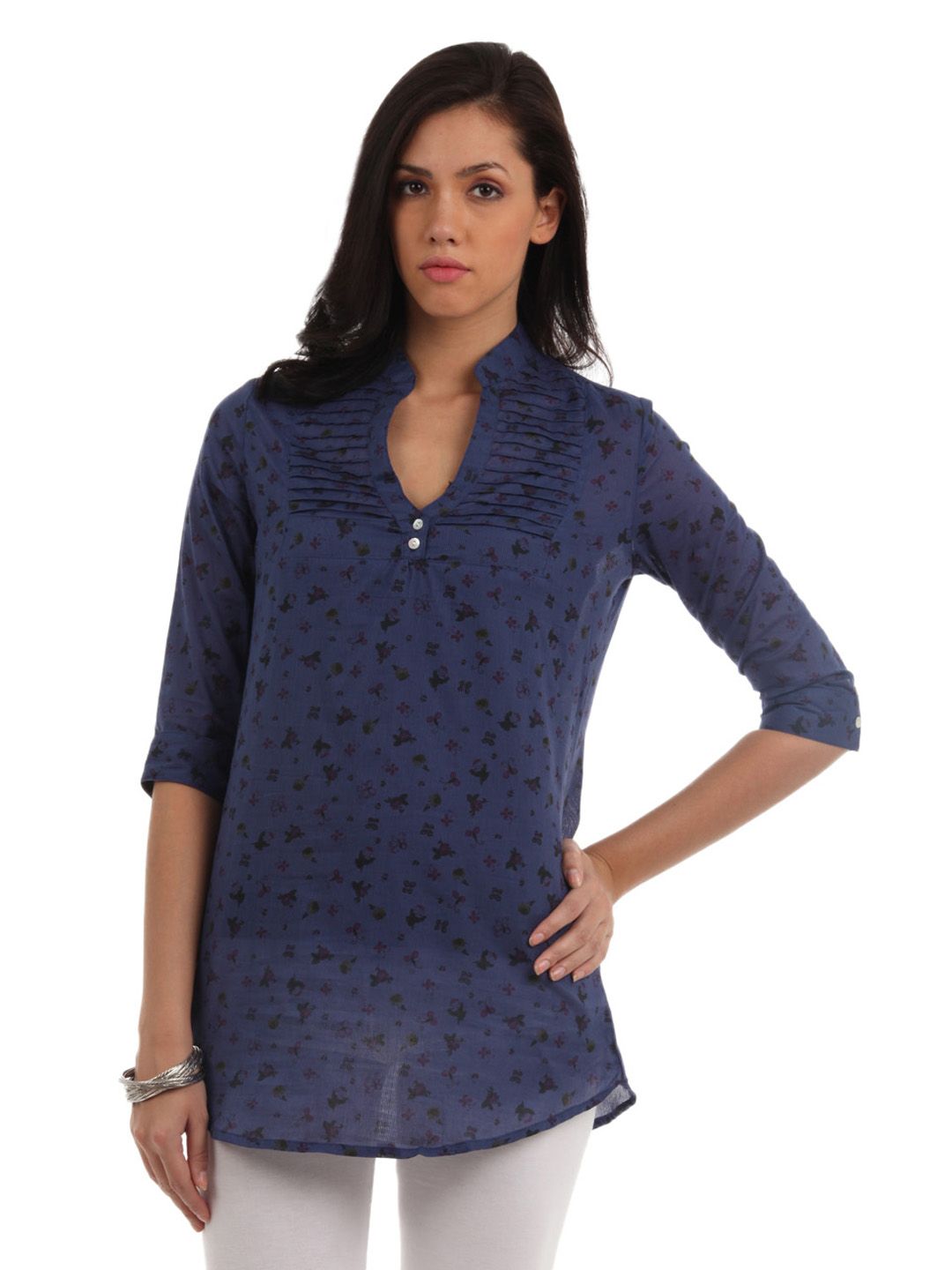 Mumbai Slang Women Blue Tunic