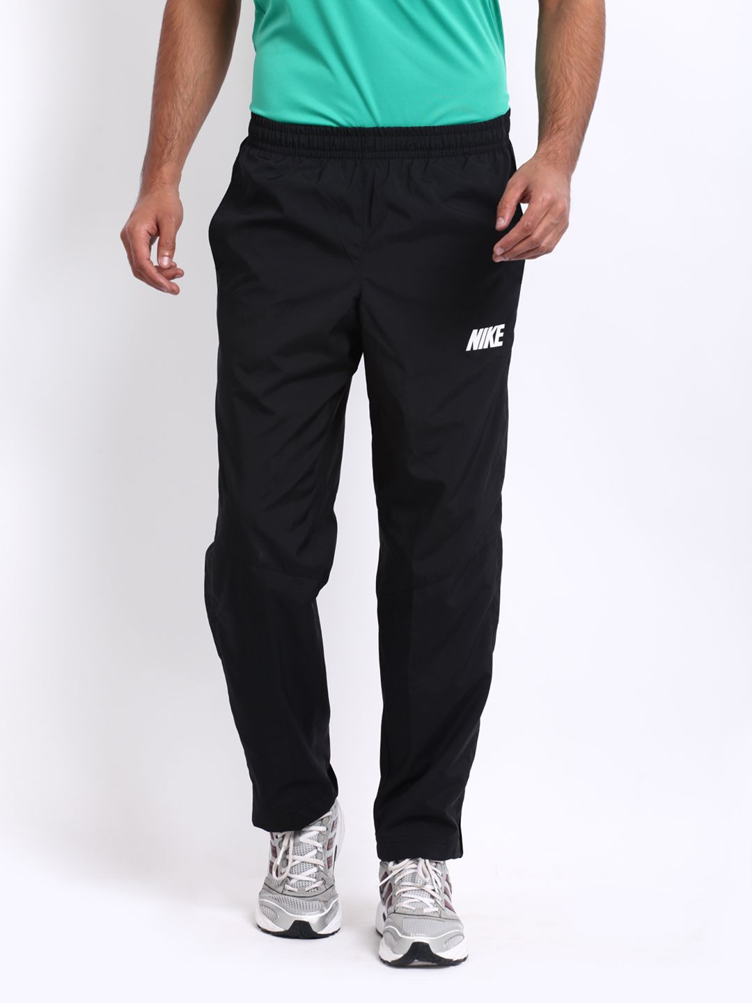 Buy Nike Men Black Straight Fit Track Pants - 293 - Apparel for Men ...