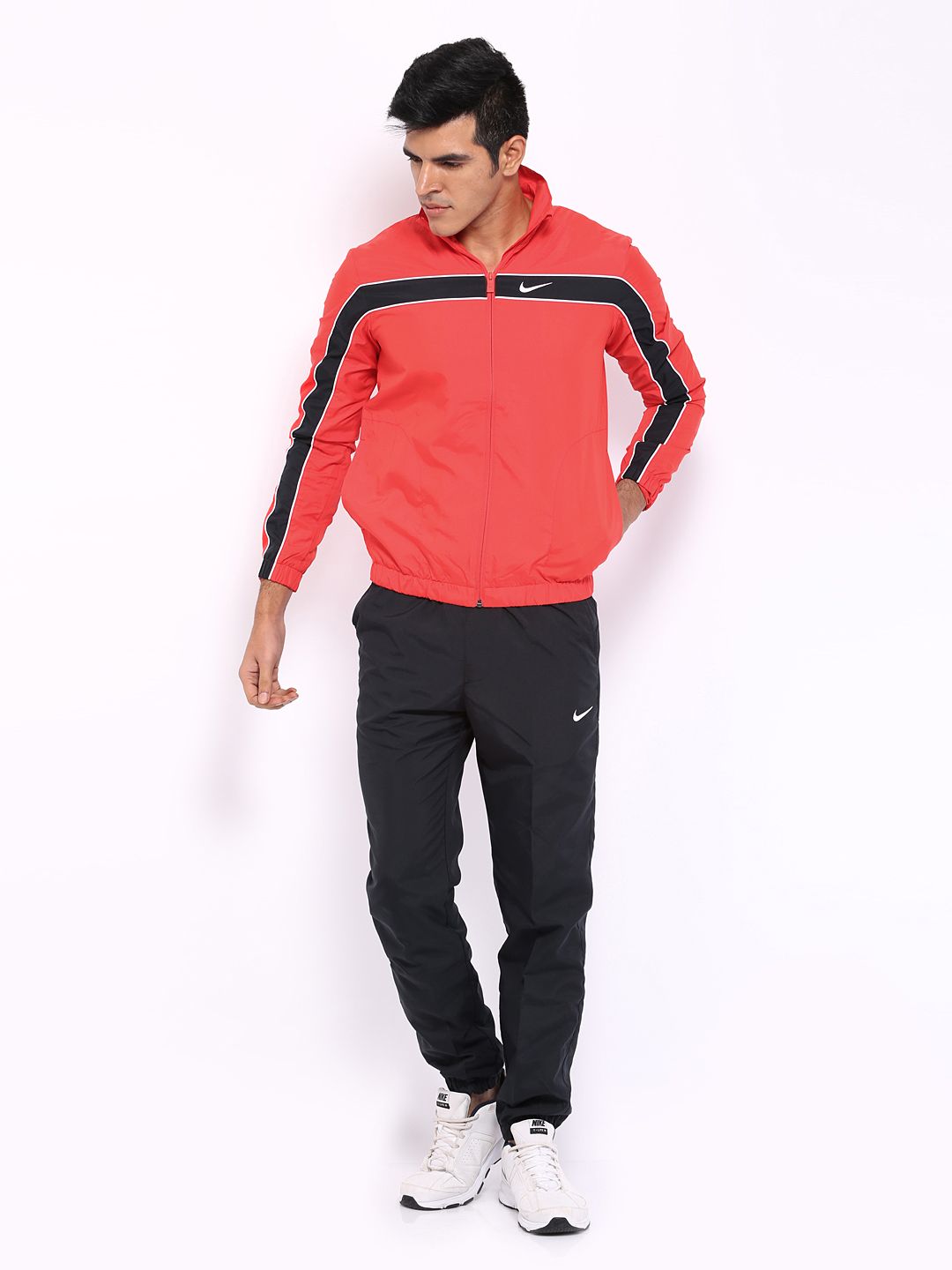 Buy Nike Red Dash Warmup 2 NSW Tracksuits - Tracksuits for Men | Myntra