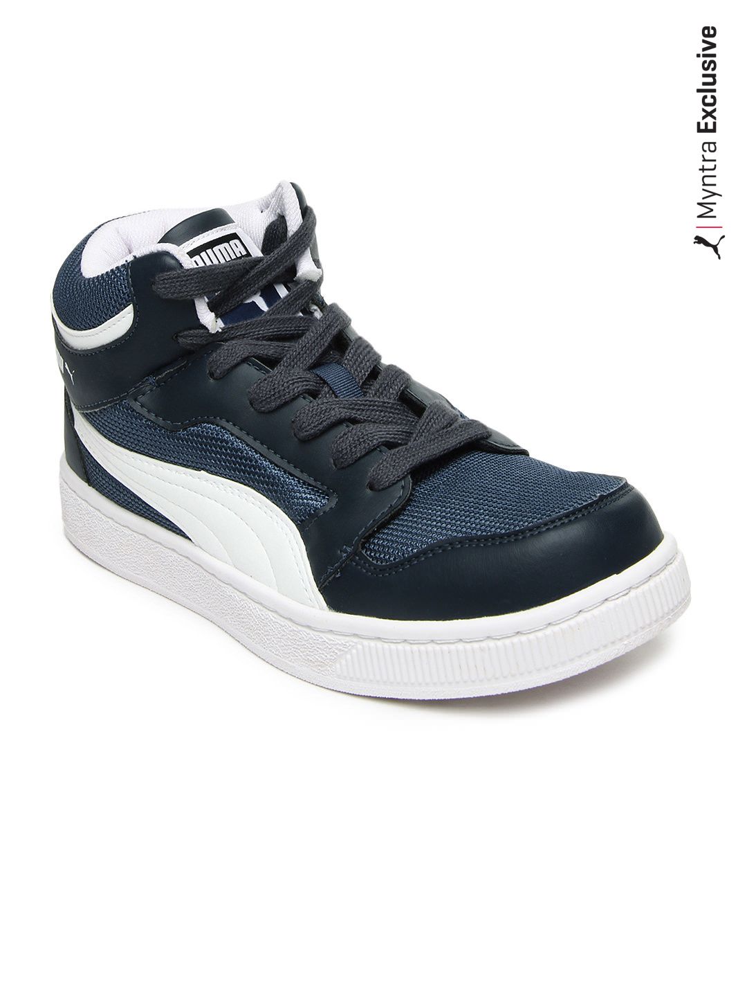 Puma-Men-Blue-Rebound-Mid-Lite-DP-Casual-Shoes ...