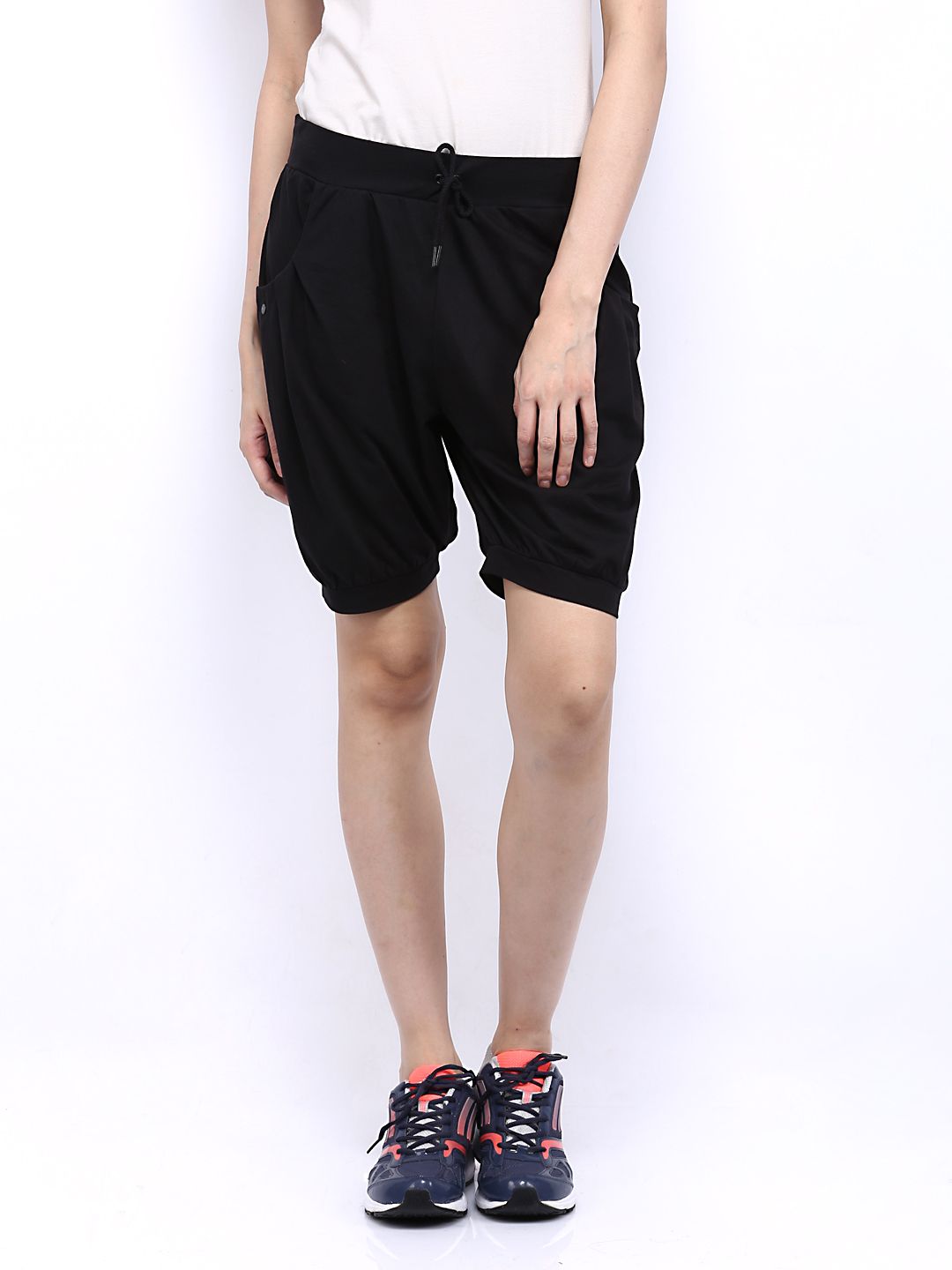 Puma Women Black Shorts