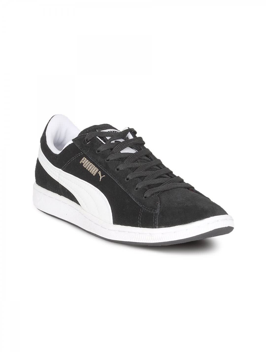 Puma Women's Supersuede Black Shoe