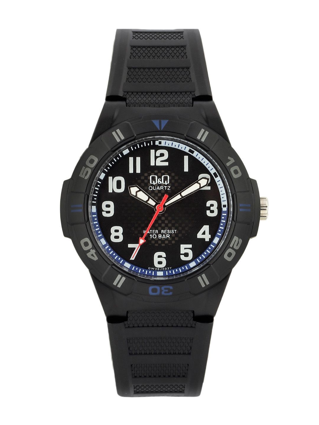 Q&Q Men Black Watch