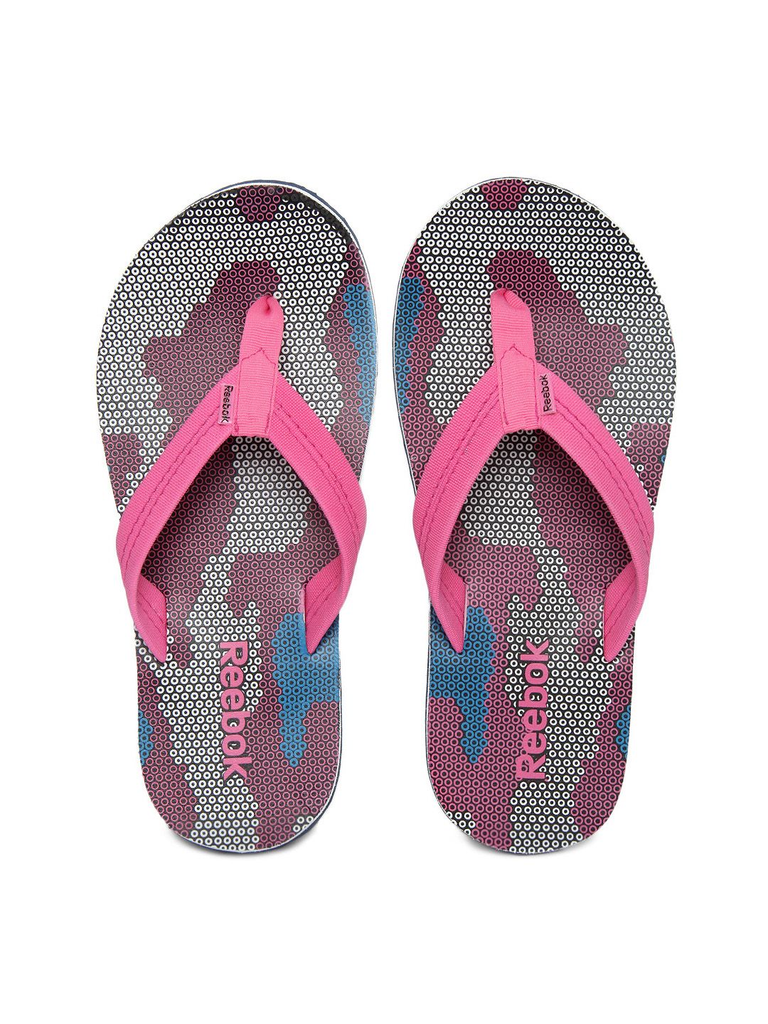 Buy Reebok Women Pink Camo Flip Flops - 631 - Footwear for Women - 253819