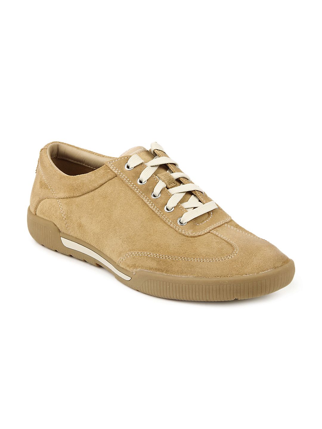 Rockport Men Brown Cashaw Camel Suede Casual Shoes