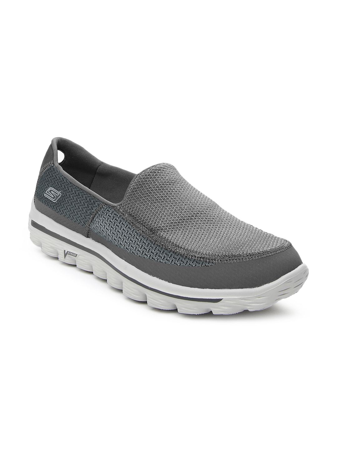 Buy Skechers Men Grey Go Walk 2 Sports Shoes - 634 - Footwear for Men ...