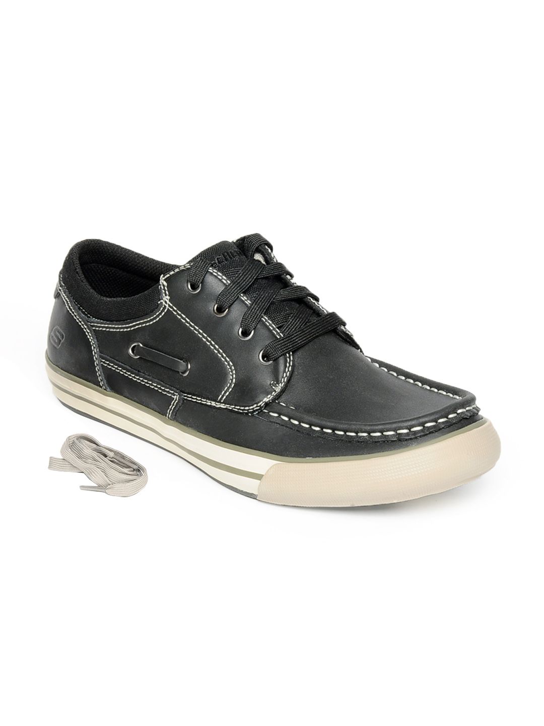 Skechers Men Black Shoes