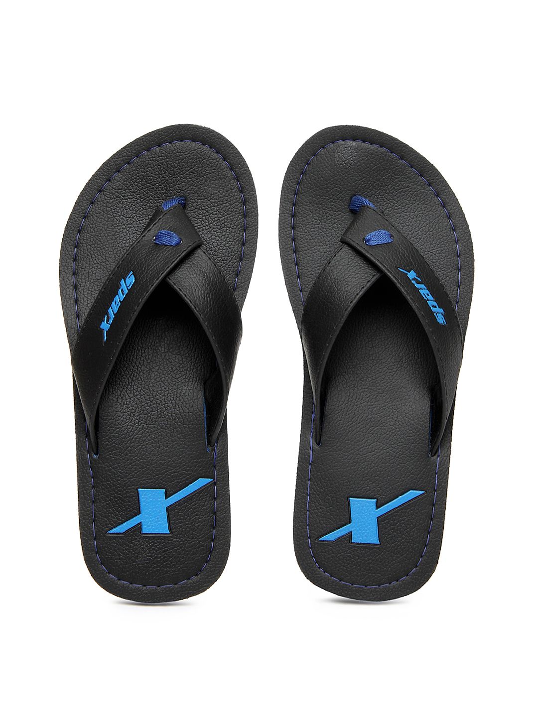 Buy Sparx Men Black Flip Flops - 631 - Footwear for Men - 342019