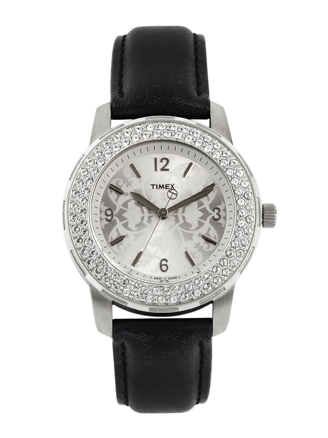 Timen Women Silver Toned Dial Watch T2N150