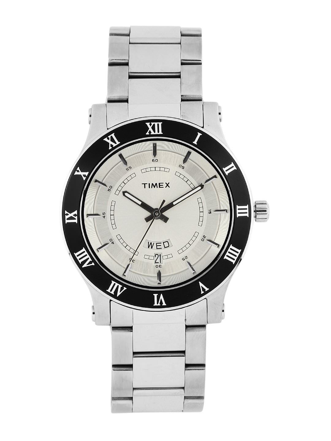 Timex Men Silver Dial Watch