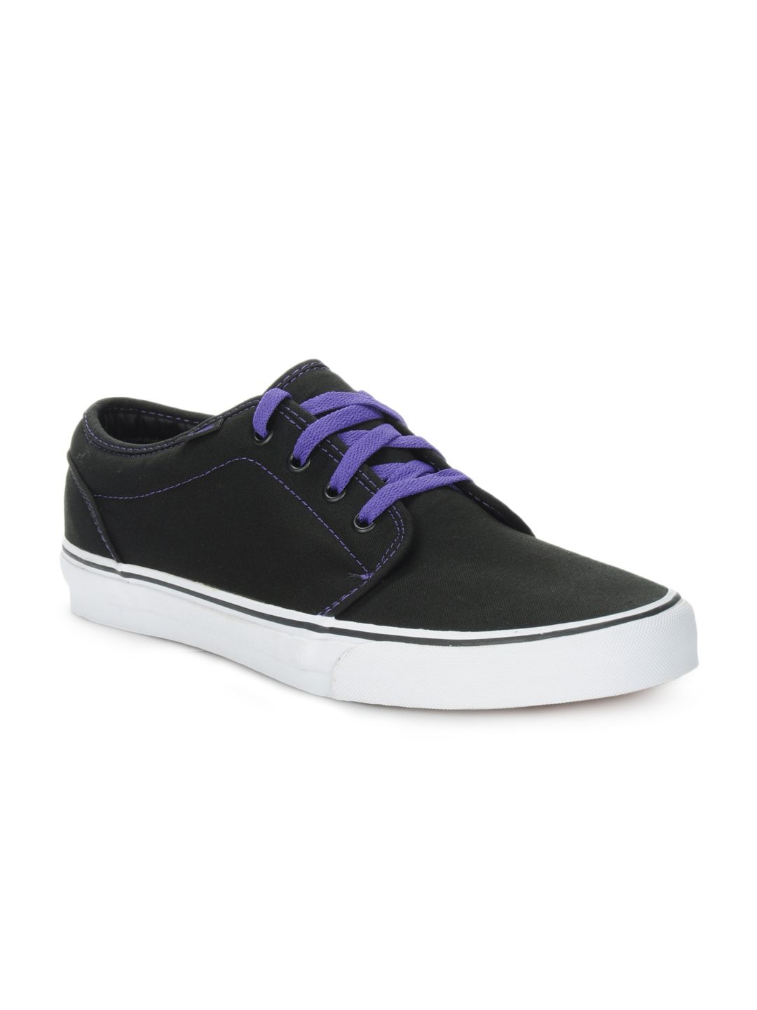Vans Men Black Helliotrope Shoes