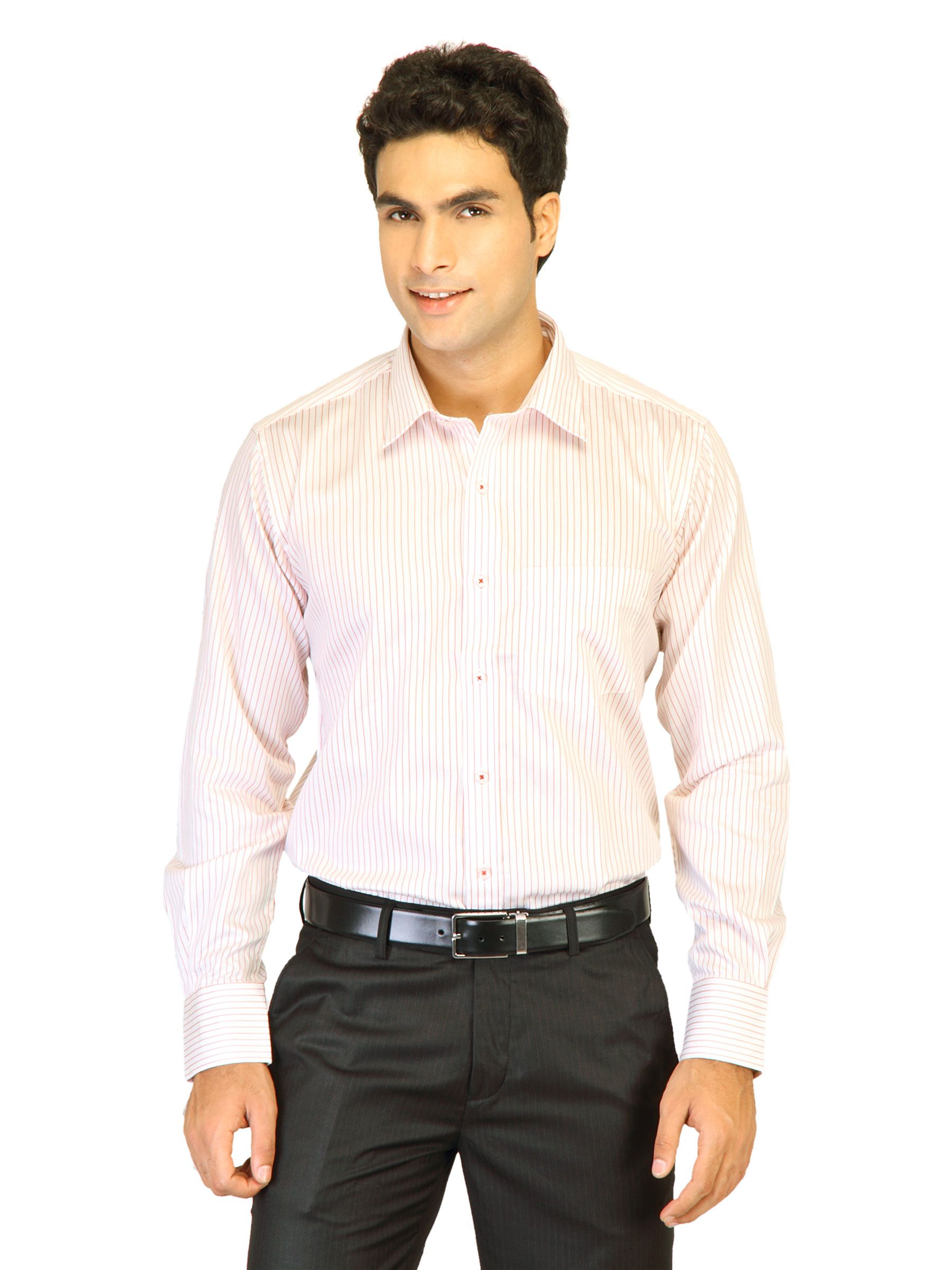Genesis Men Red Stripe Shirt
