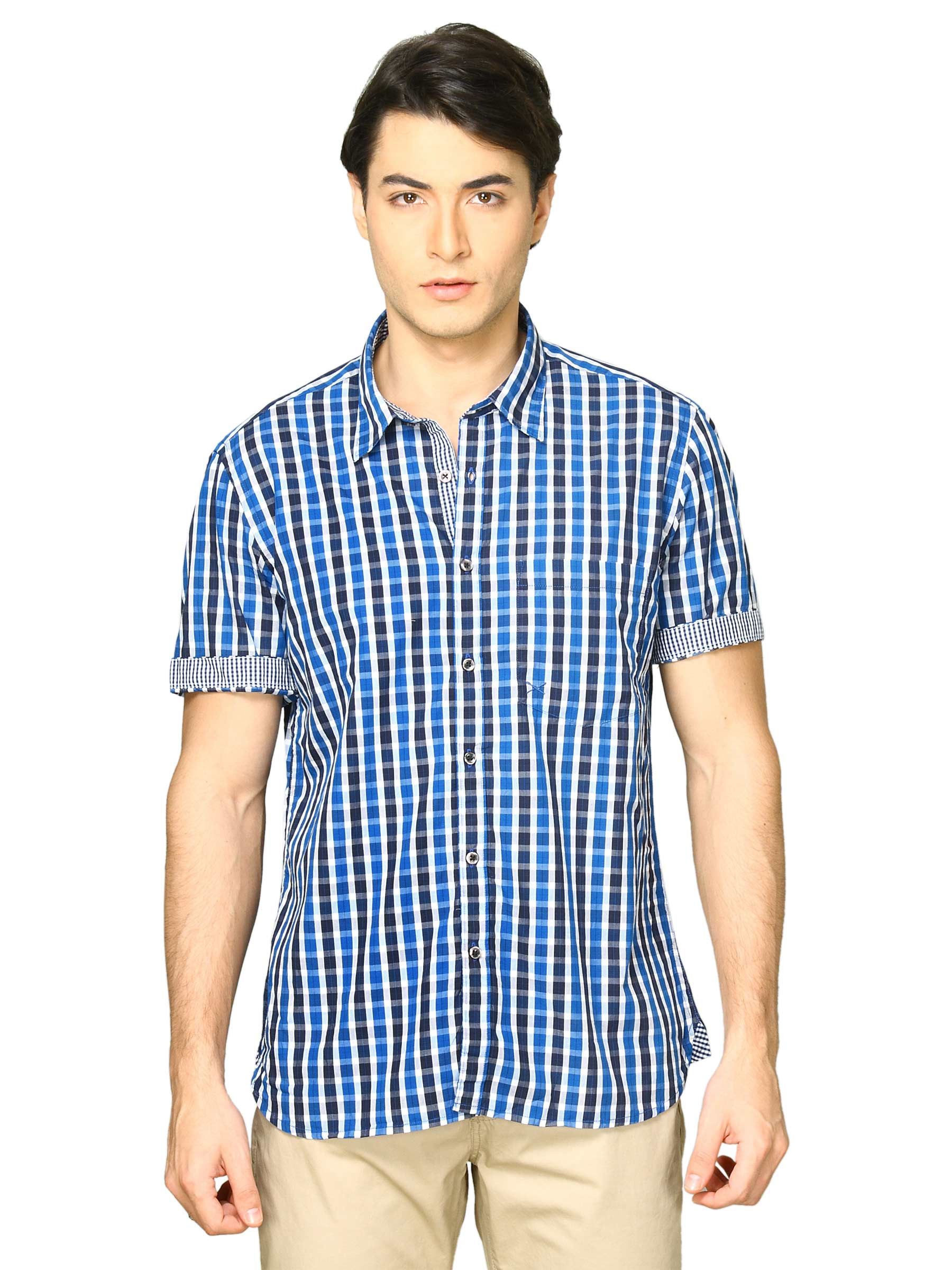 Scullers Men Scul Blue White Shirt
