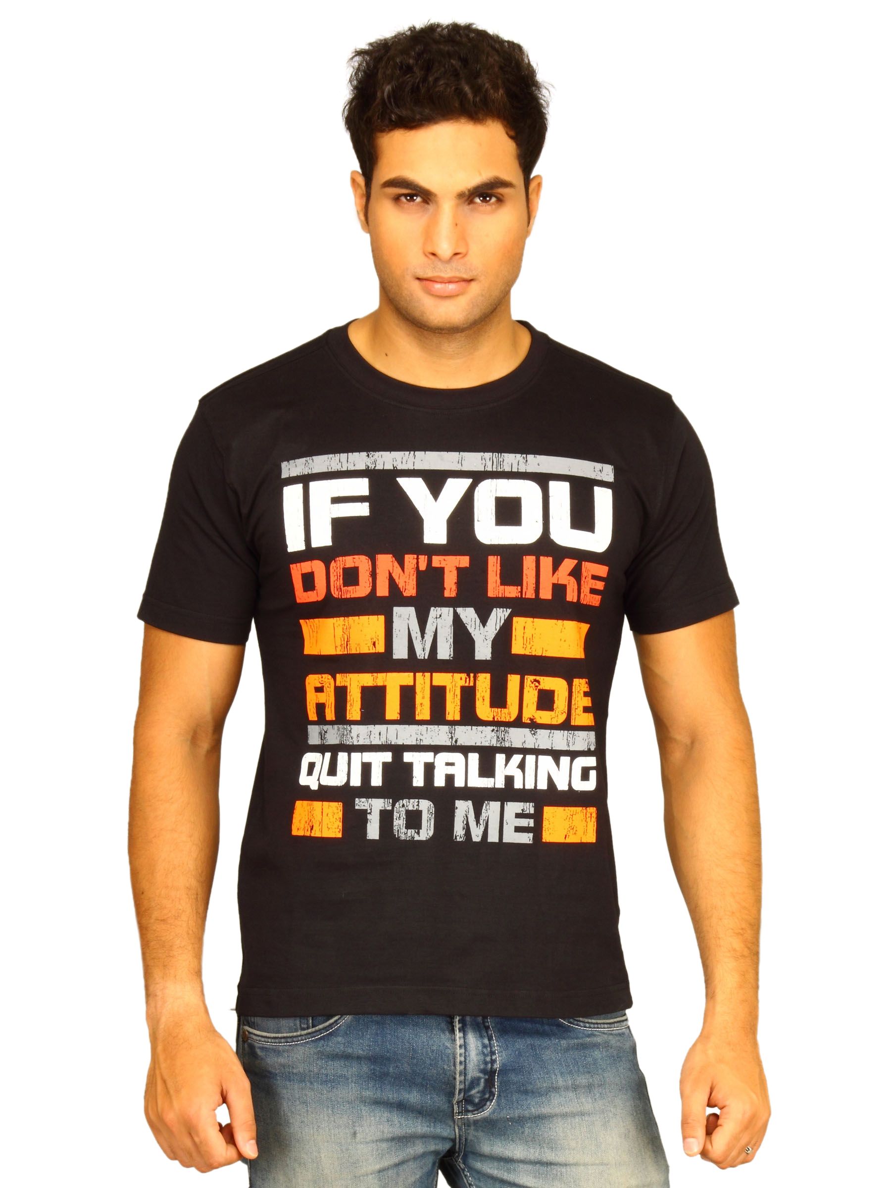 Myntra Men's If You Don't Like Black T-shirt