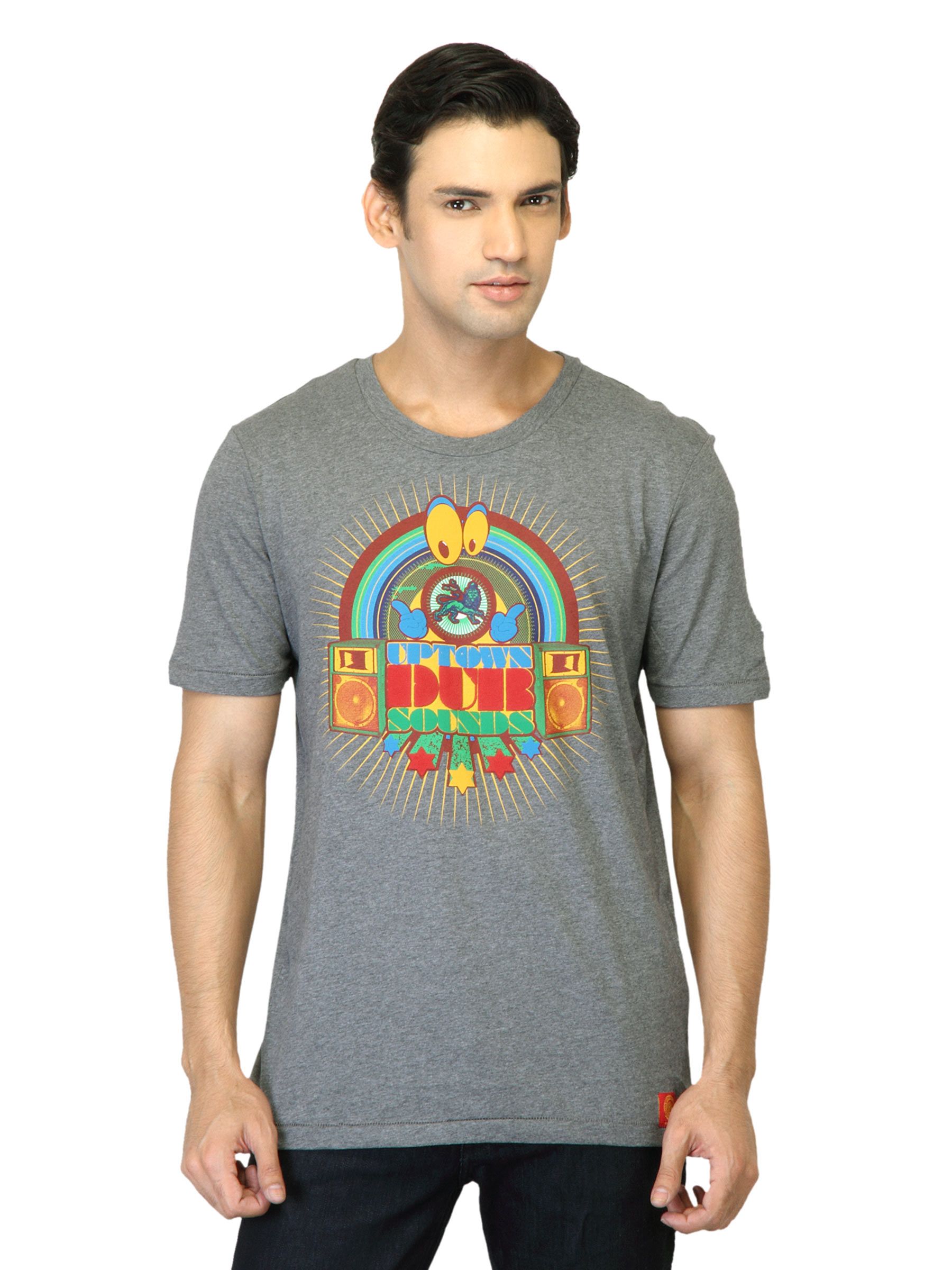 Puma Men Story Graphic Grey T-shirt