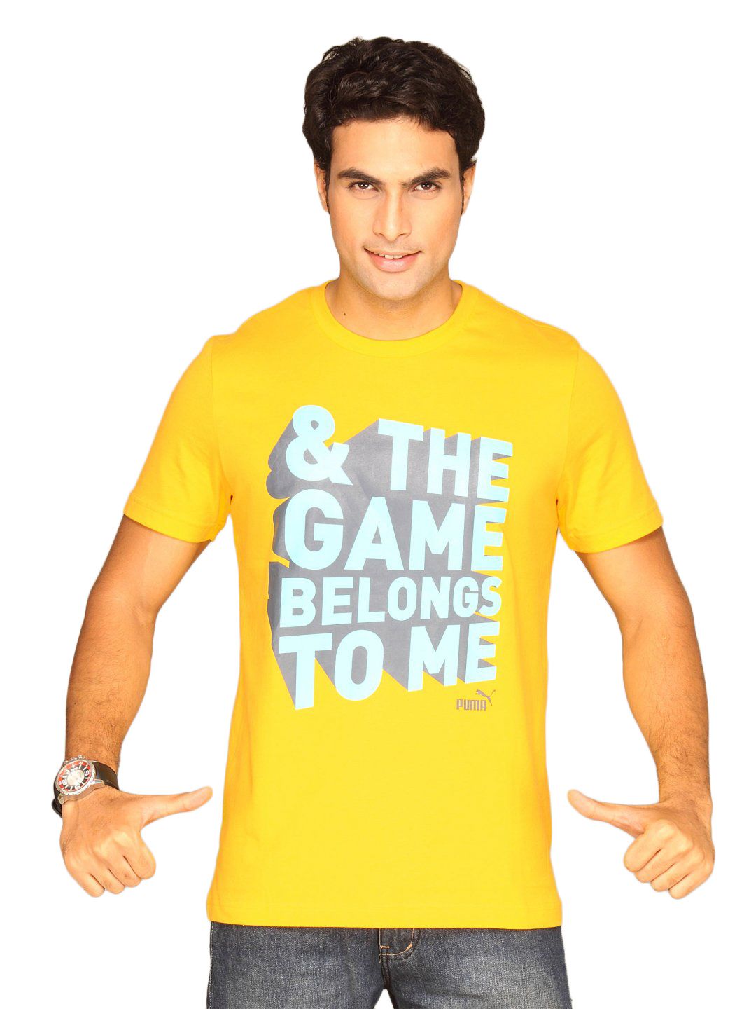 Puma Men's The Game White Tshirt