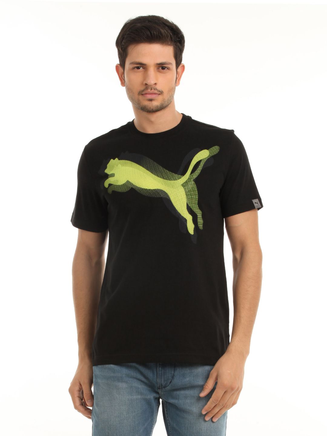Puma Men Black T-shirt