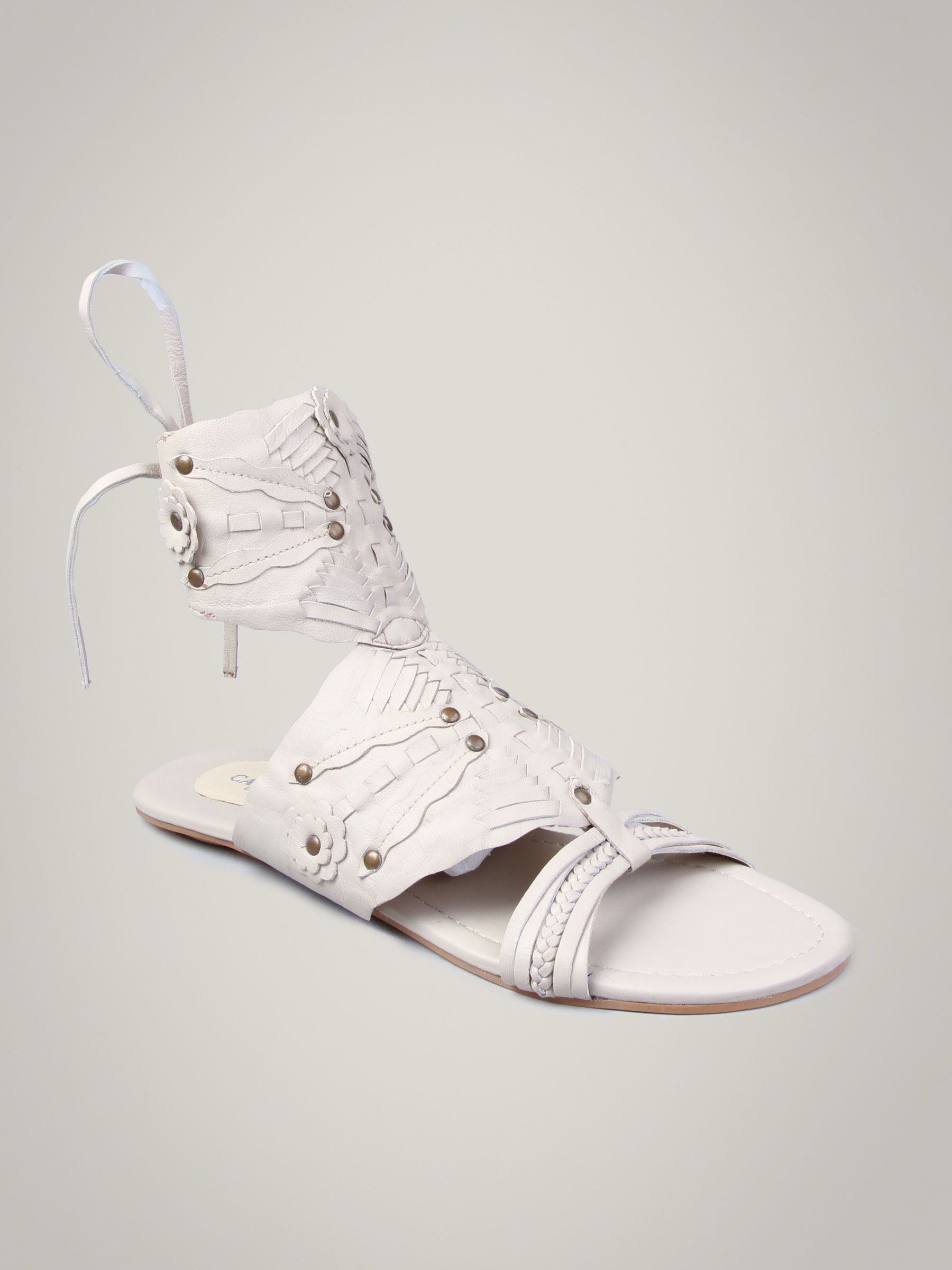Carlton London Women Greek Beige Sandal