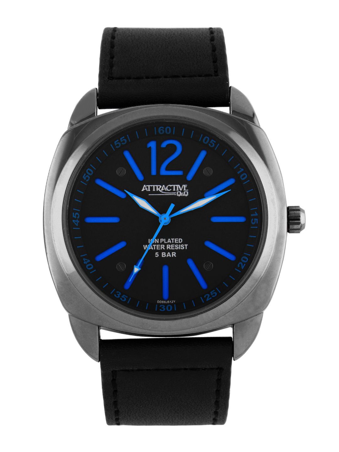 Q&Q Attractive Men Black Analog Watch