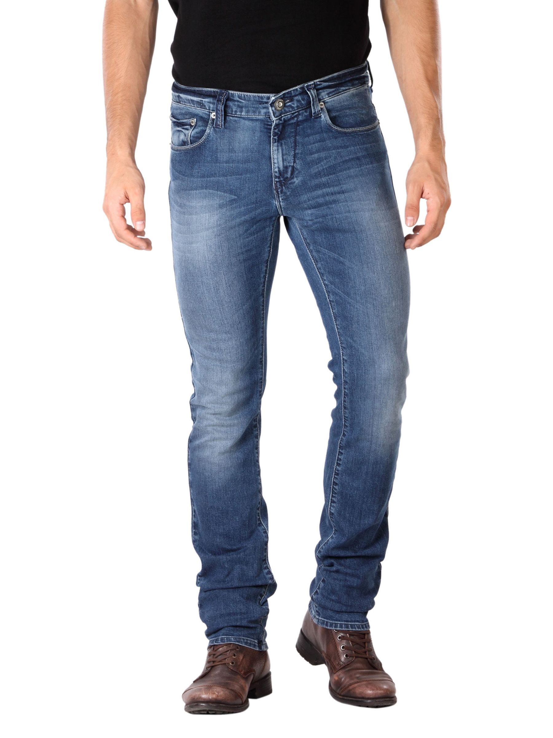 Spykar Men Skinny Blue Jeans