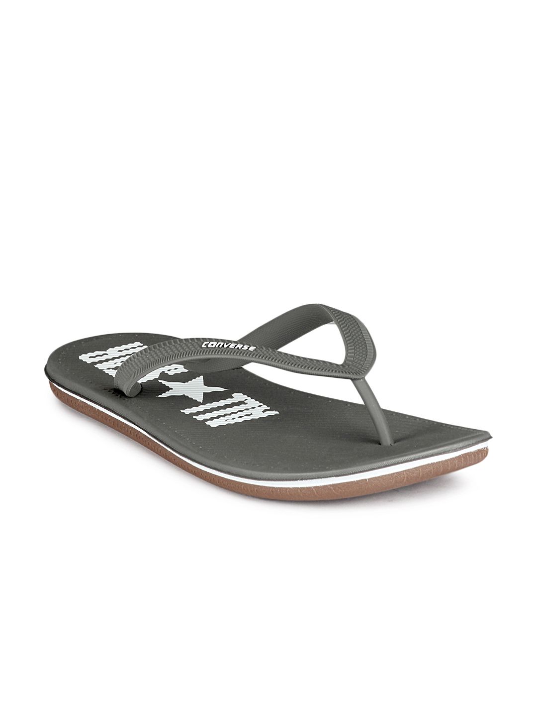 Converse Unisex Grey Flip Flops