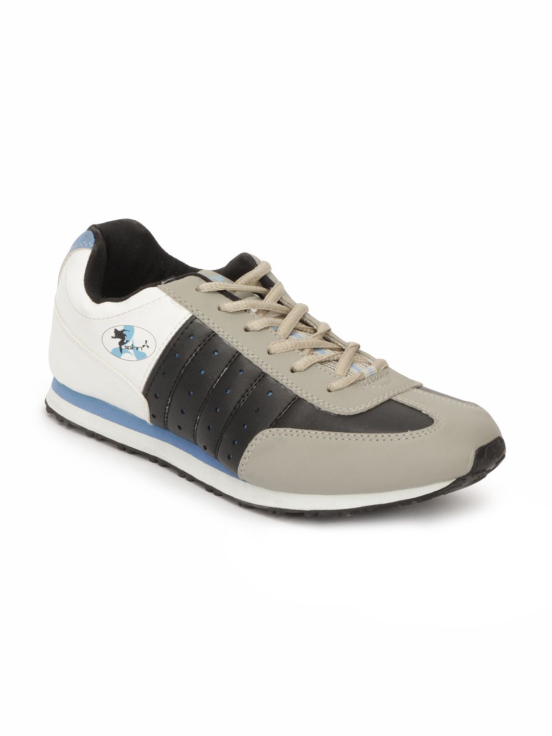 Spinn Men Zoom Black Shoes