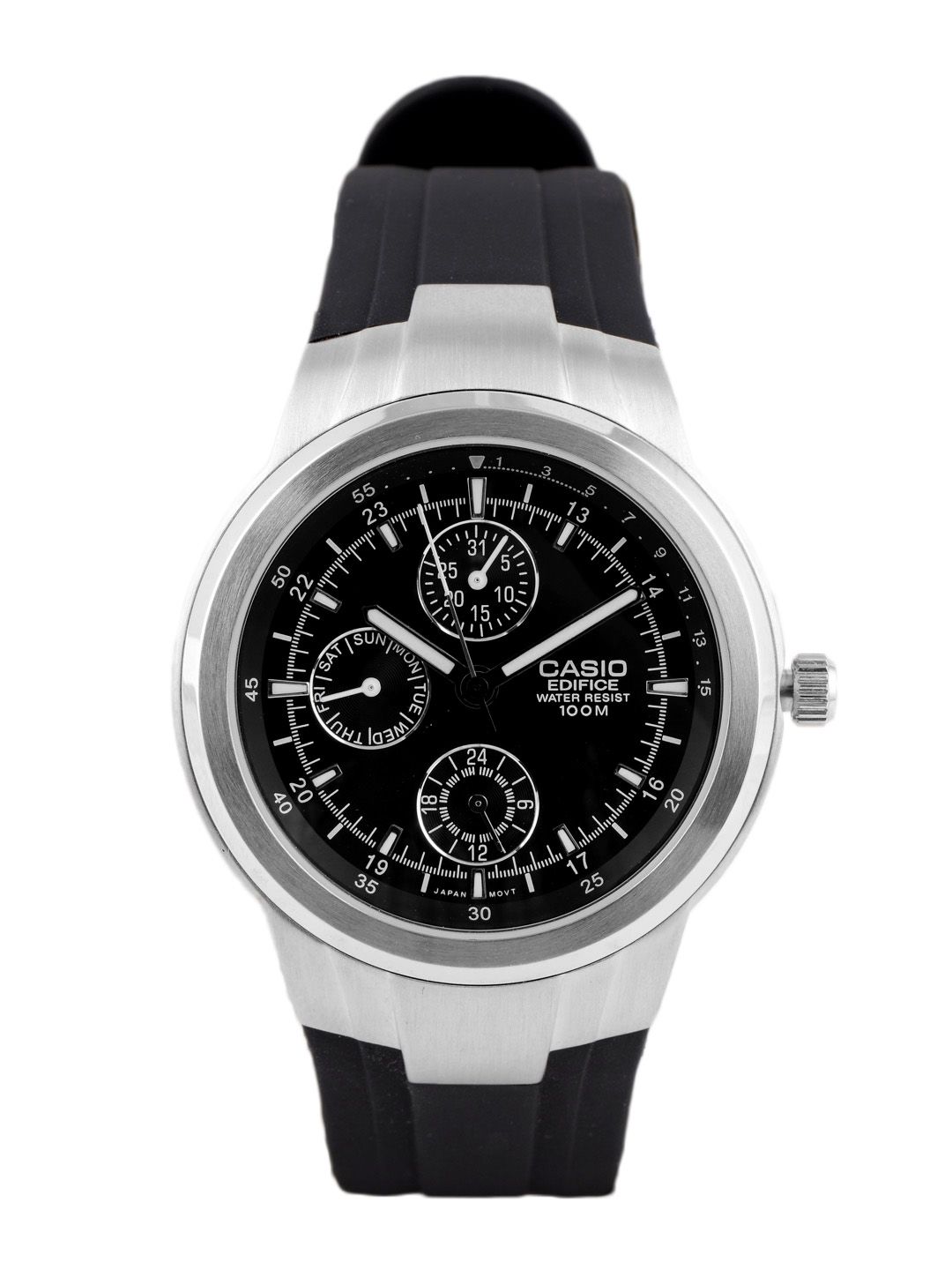 CASIO EDIFICE Men Black Dial Chronograph Watch ED60