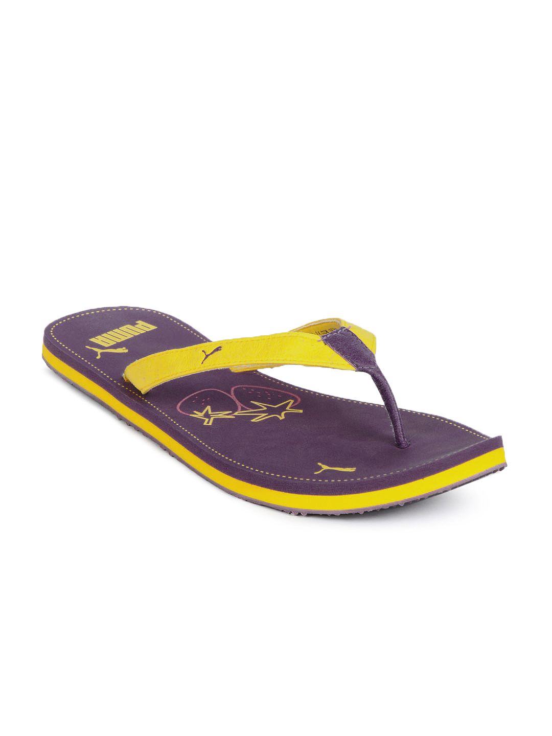 Puma Women Stawberry Purple Flip Flops