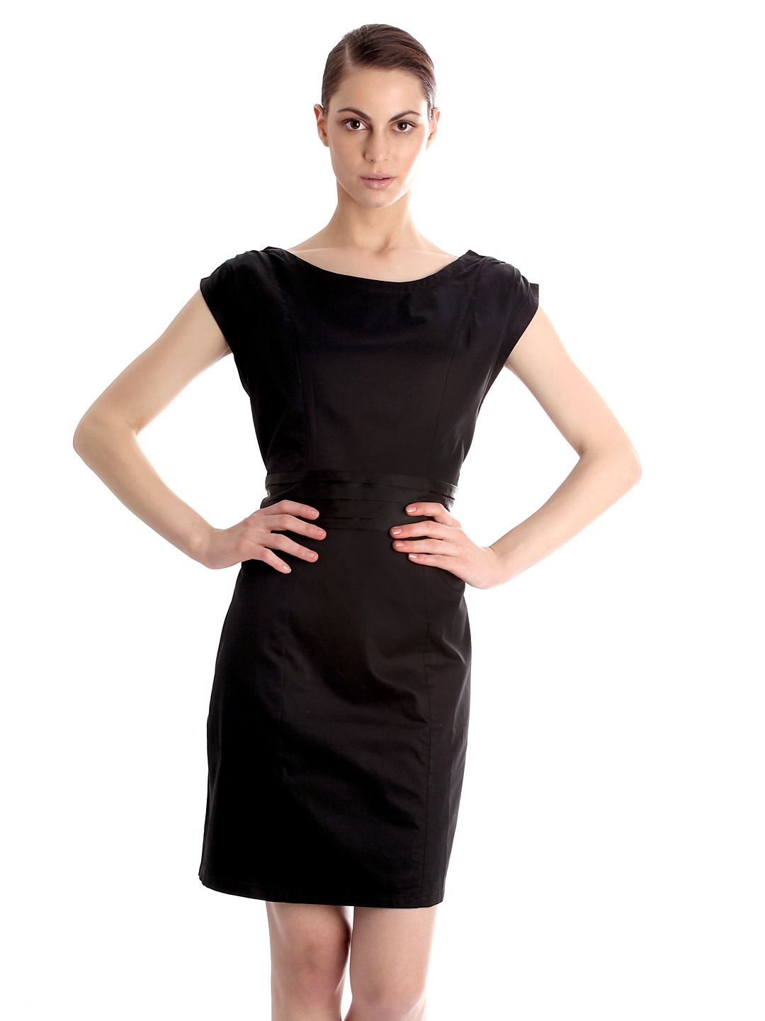 Femella Women Black Dress
