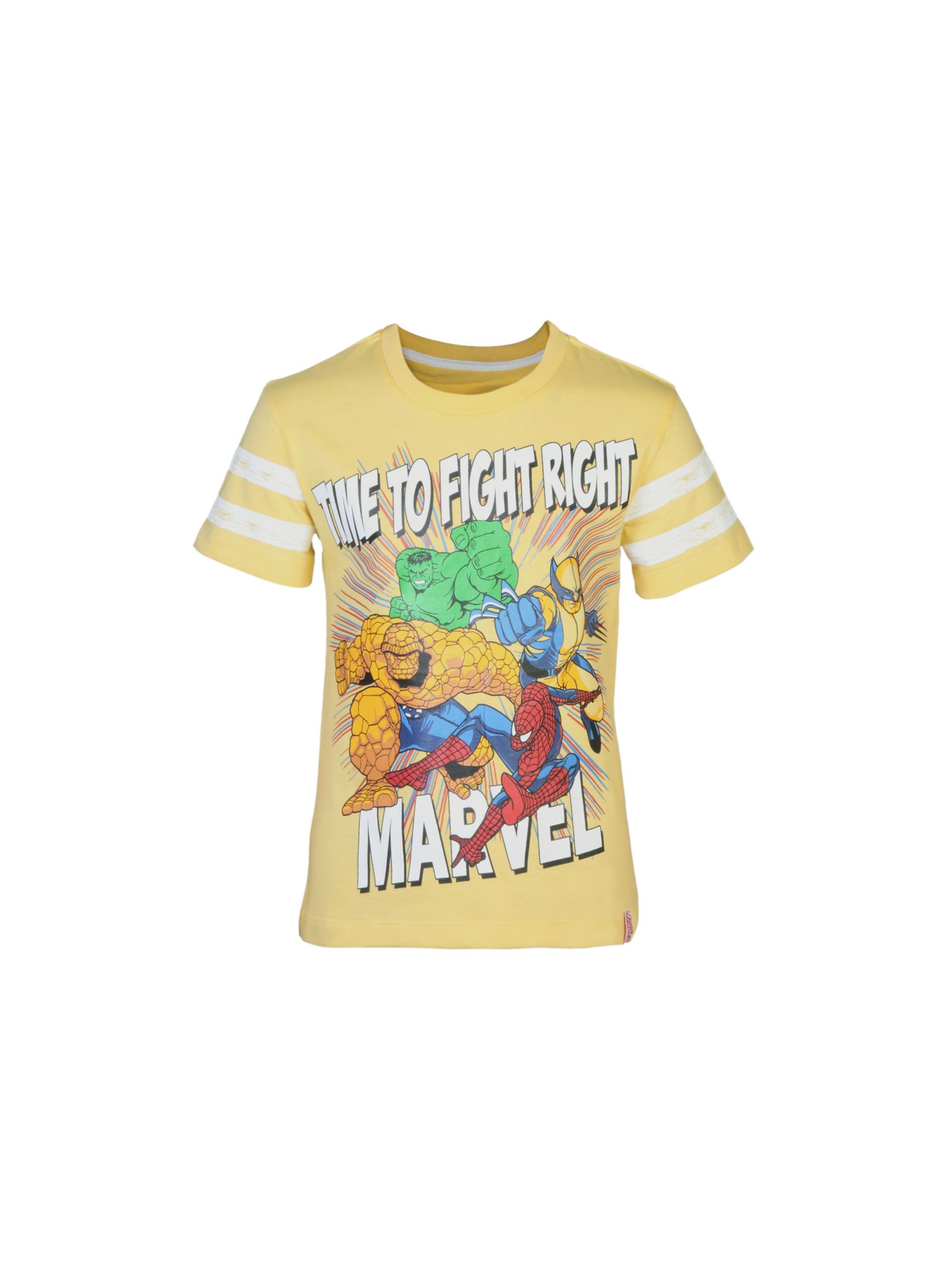 Marvel Boys Comics Yellow T-shirt