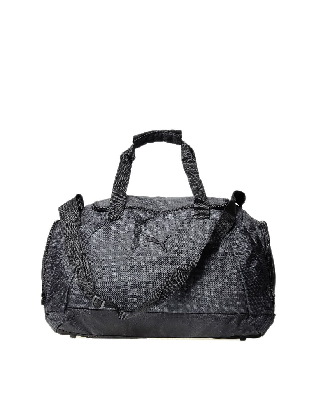Puma Unisex Black Duffle Bag