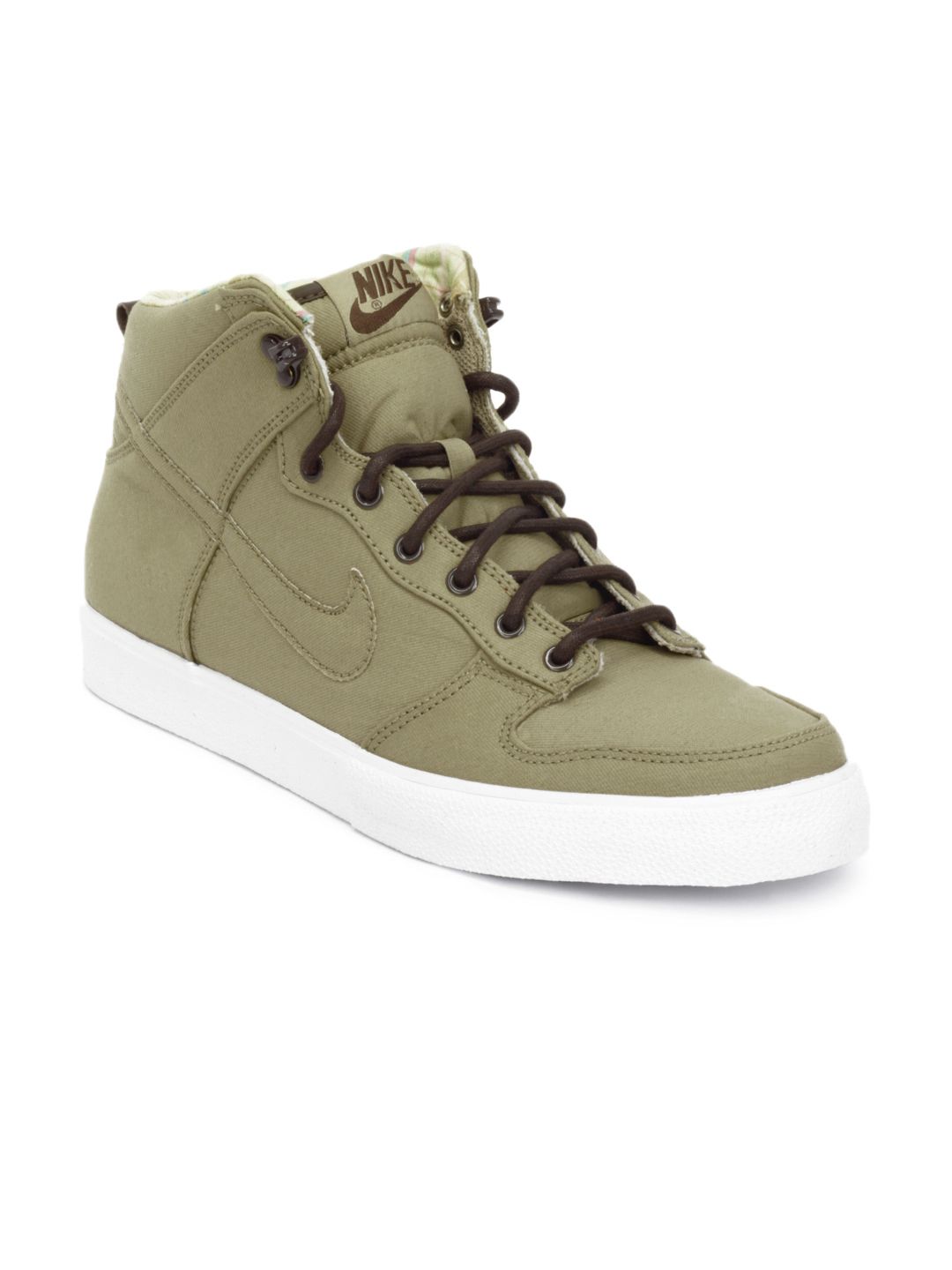 Nike Men Khaki Dunk High Casual Shoes