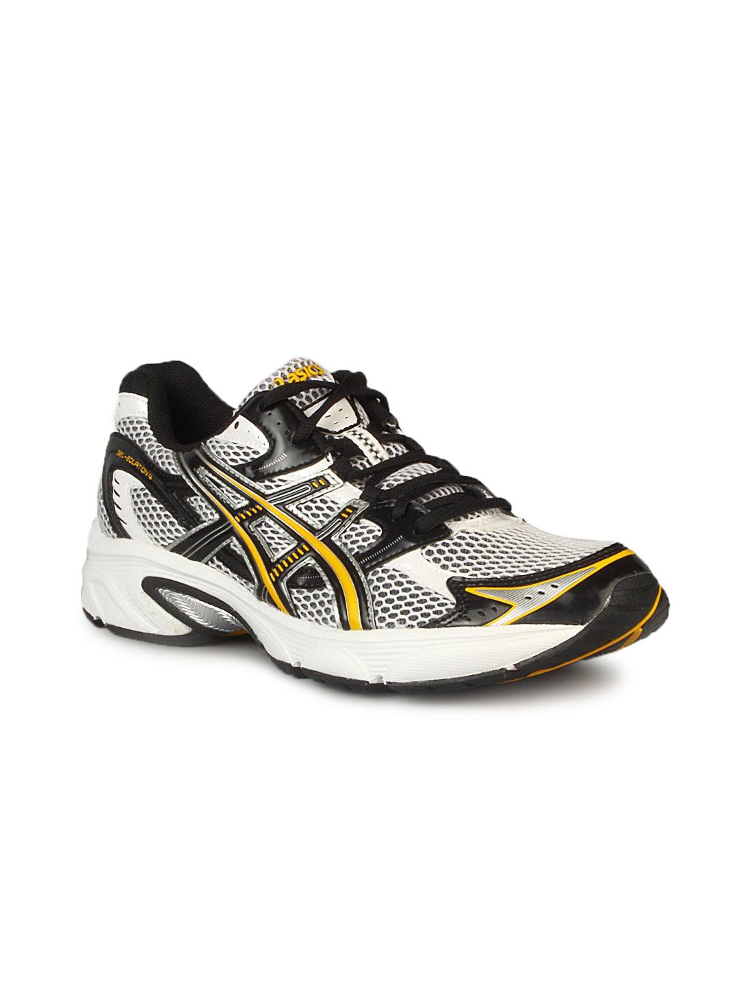 Asics Men's Gel Cushioning Black Yellow Shoe