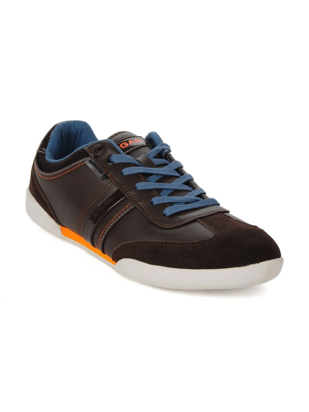 Gas Men Romance Brown Shoes