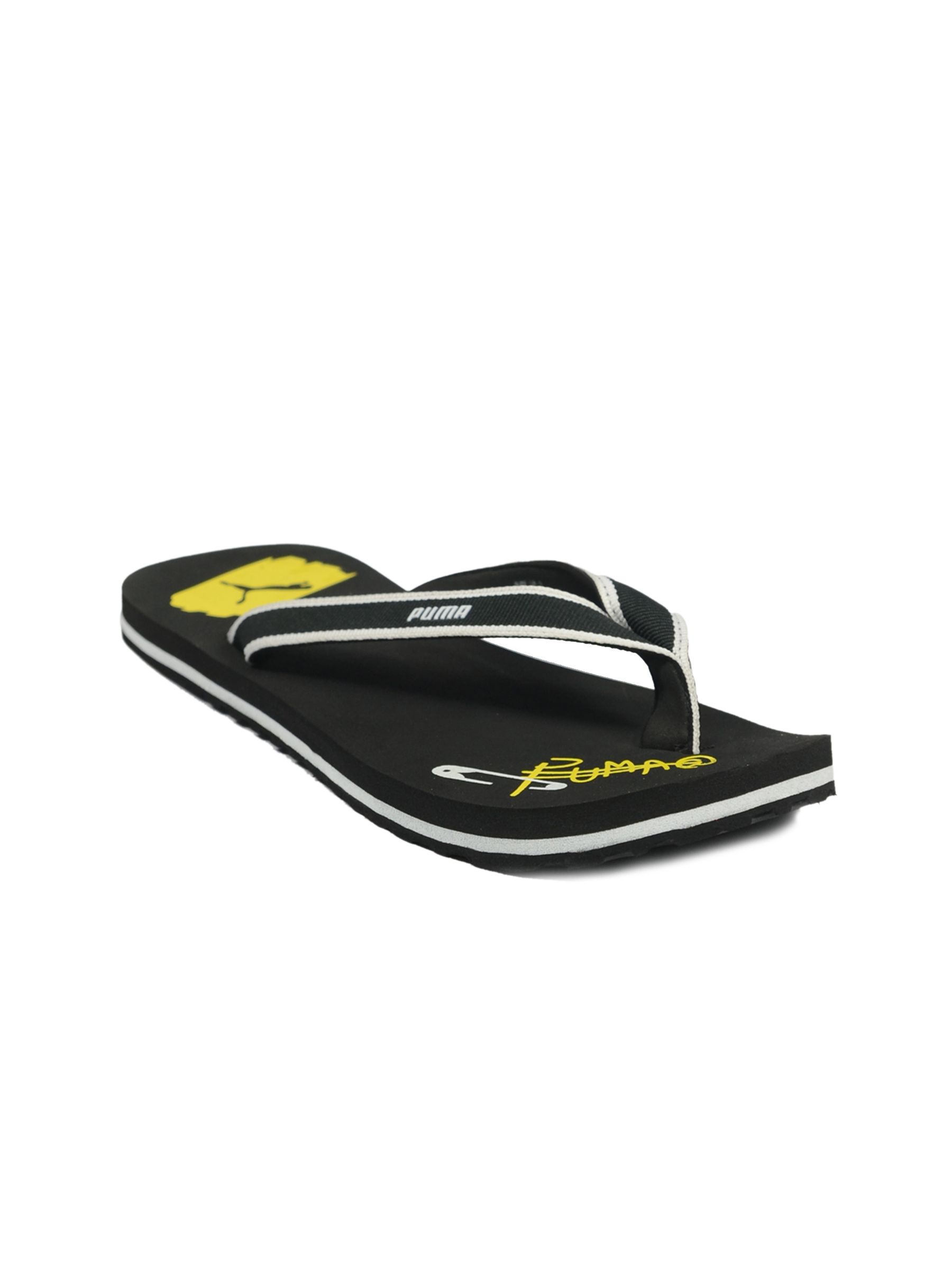 Puma Unisex Popart Flip Black Dandelion Flip Flop