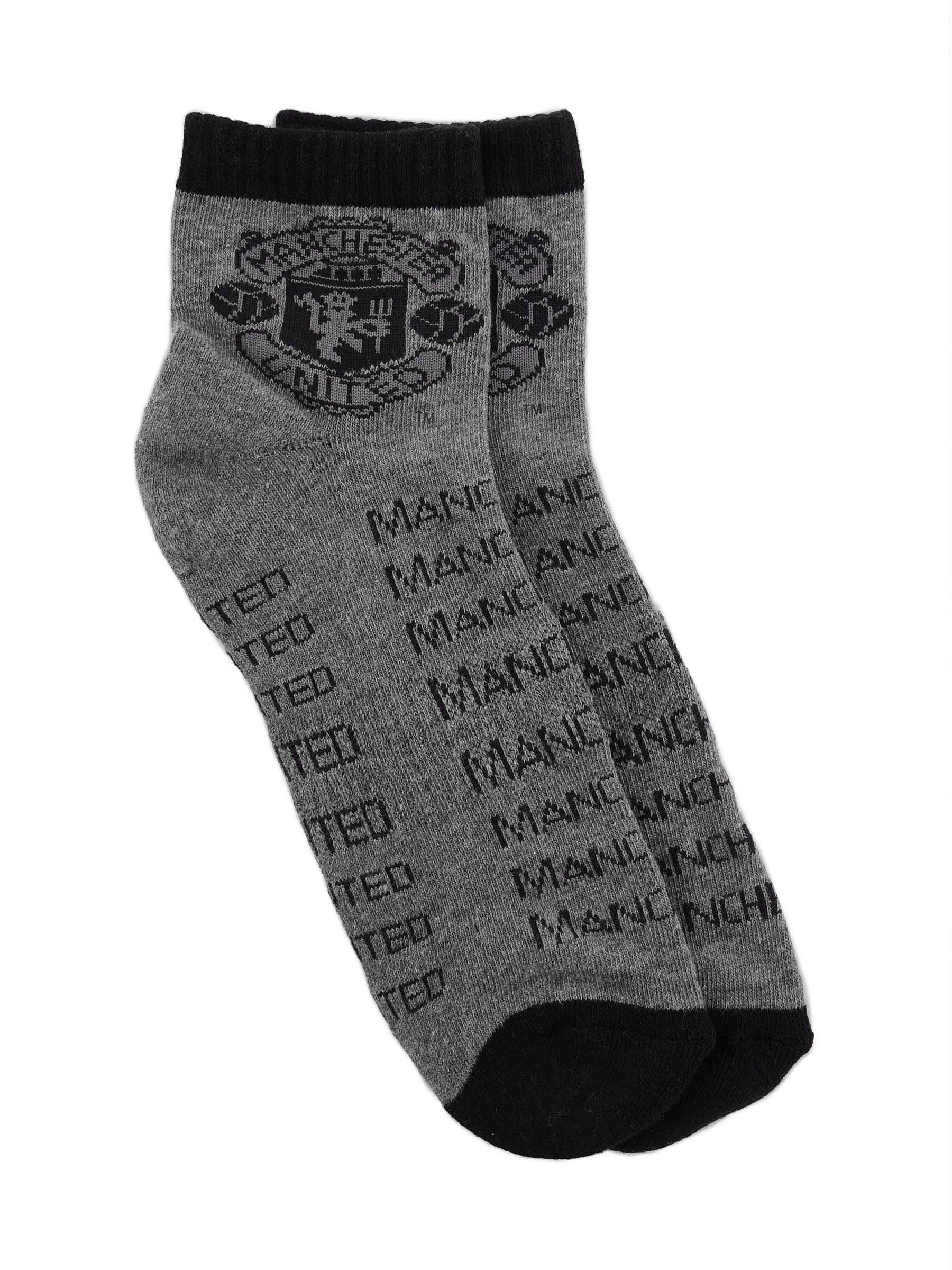 Manchester United Men Grey Socks
