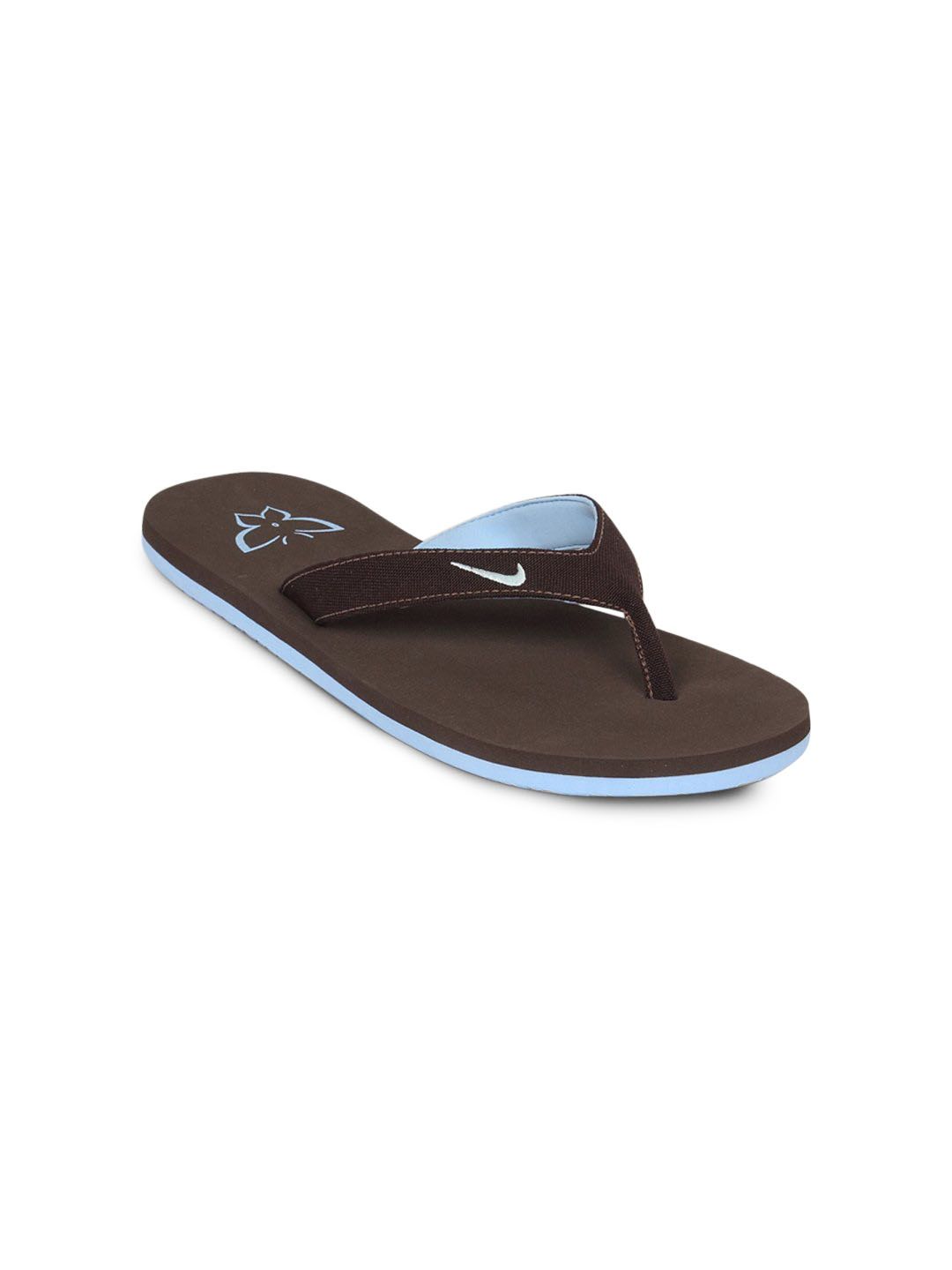 Nike Women's Butterfly Thong Brown Flip Flop