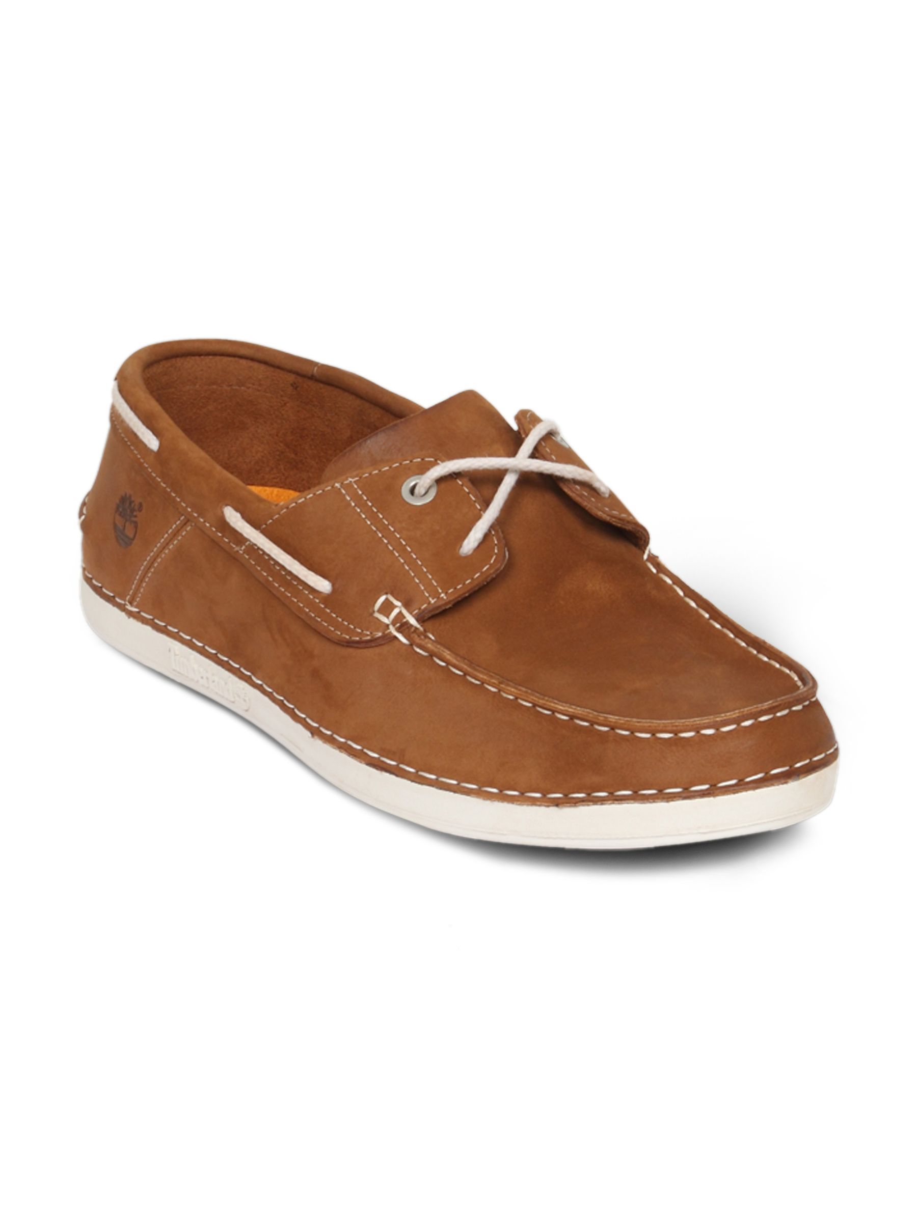 Timberland Men's Boat Caramel Light Brown Shoe
