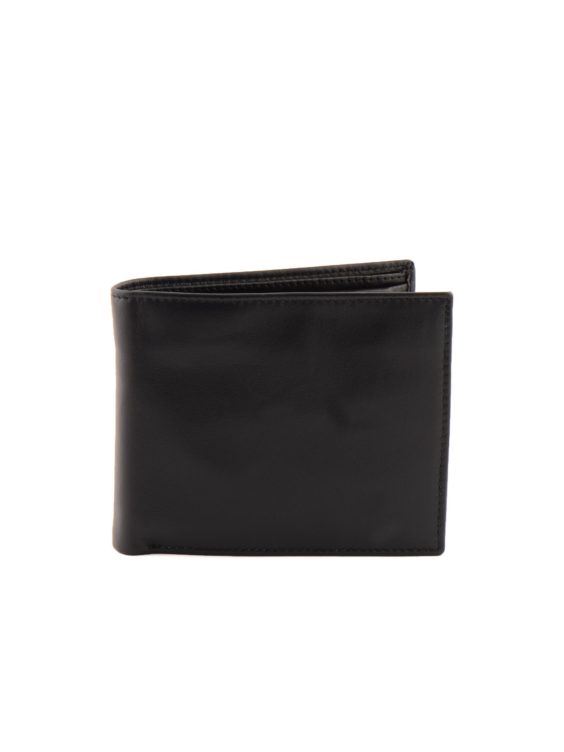 Turtle Men Leather Black Wallets