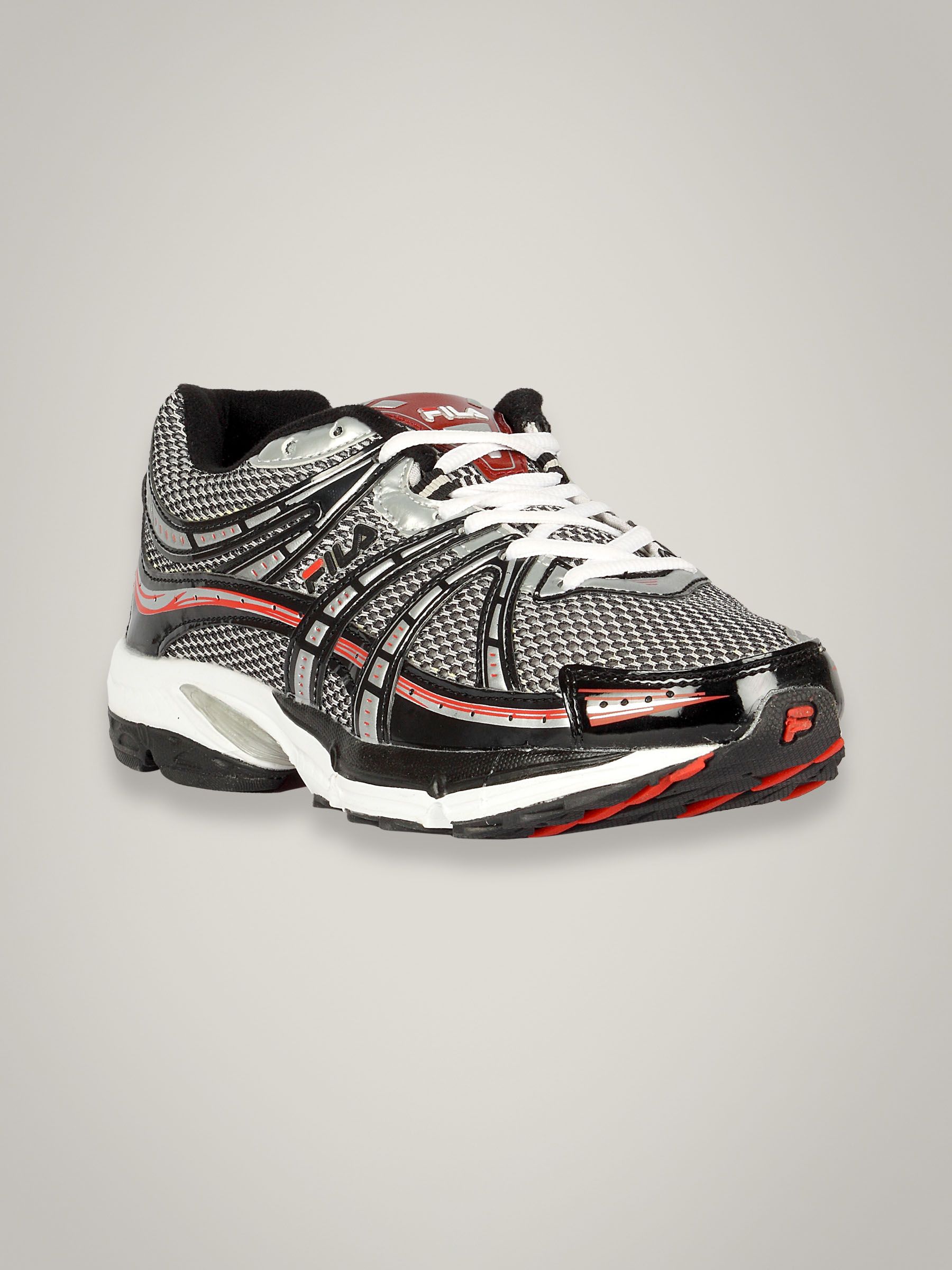 Fila Men's Speed Up Black Silver Shoe