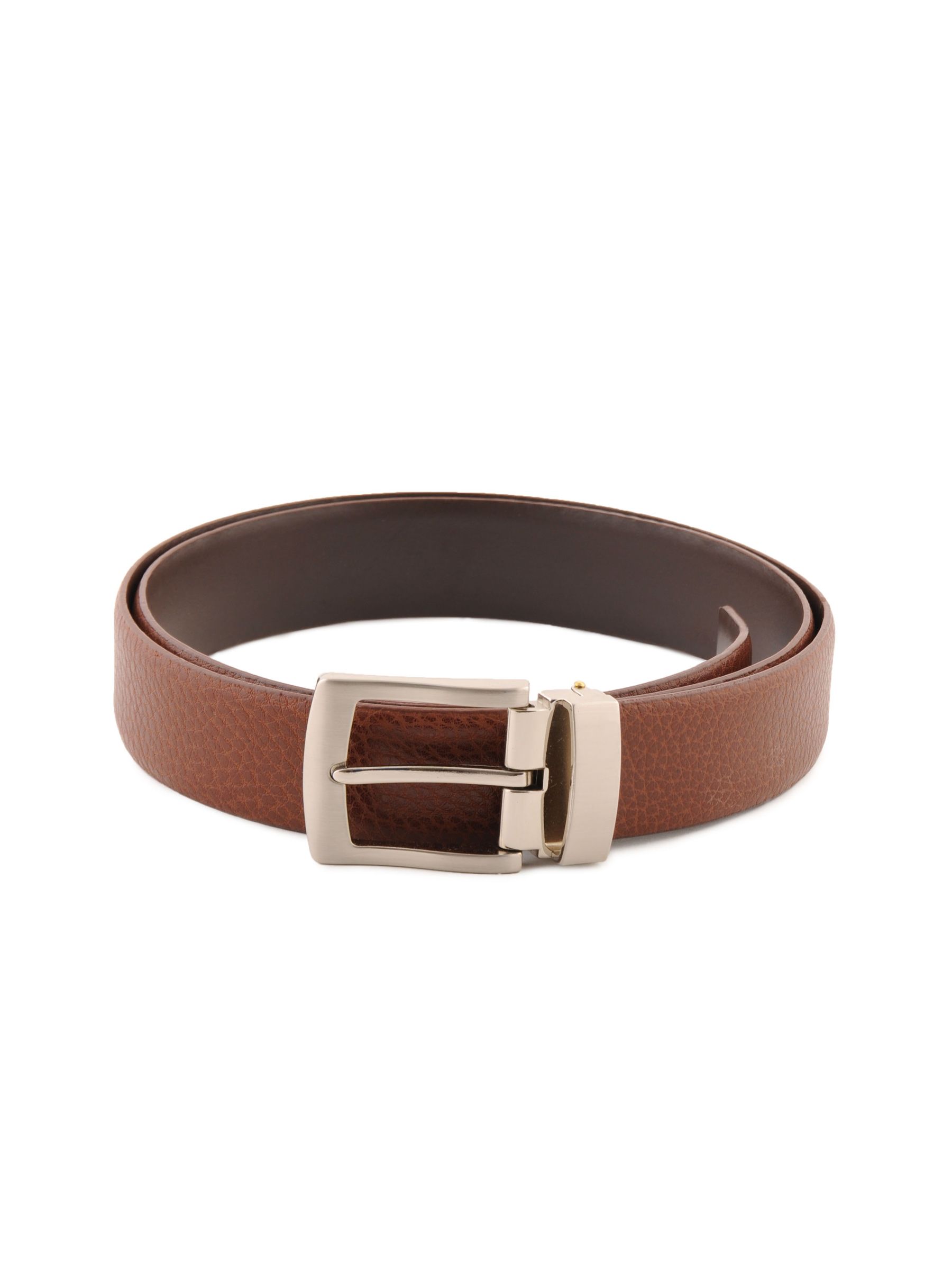Turtle Men Leather Brown Belts