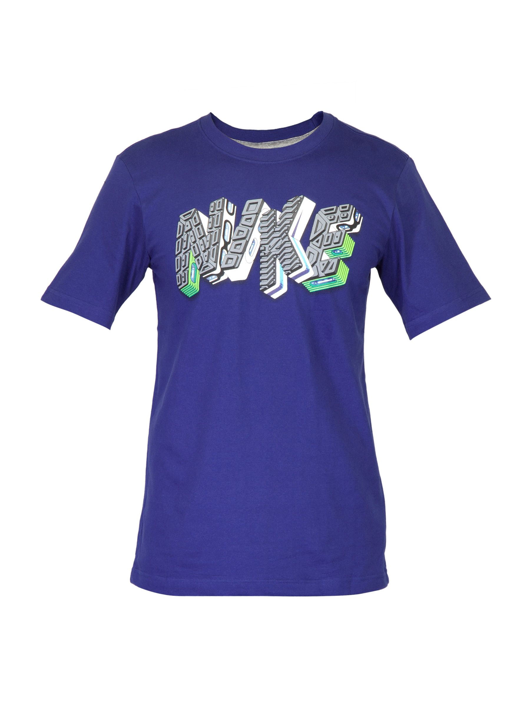 Nike Men Air Bags Blue T-shirt