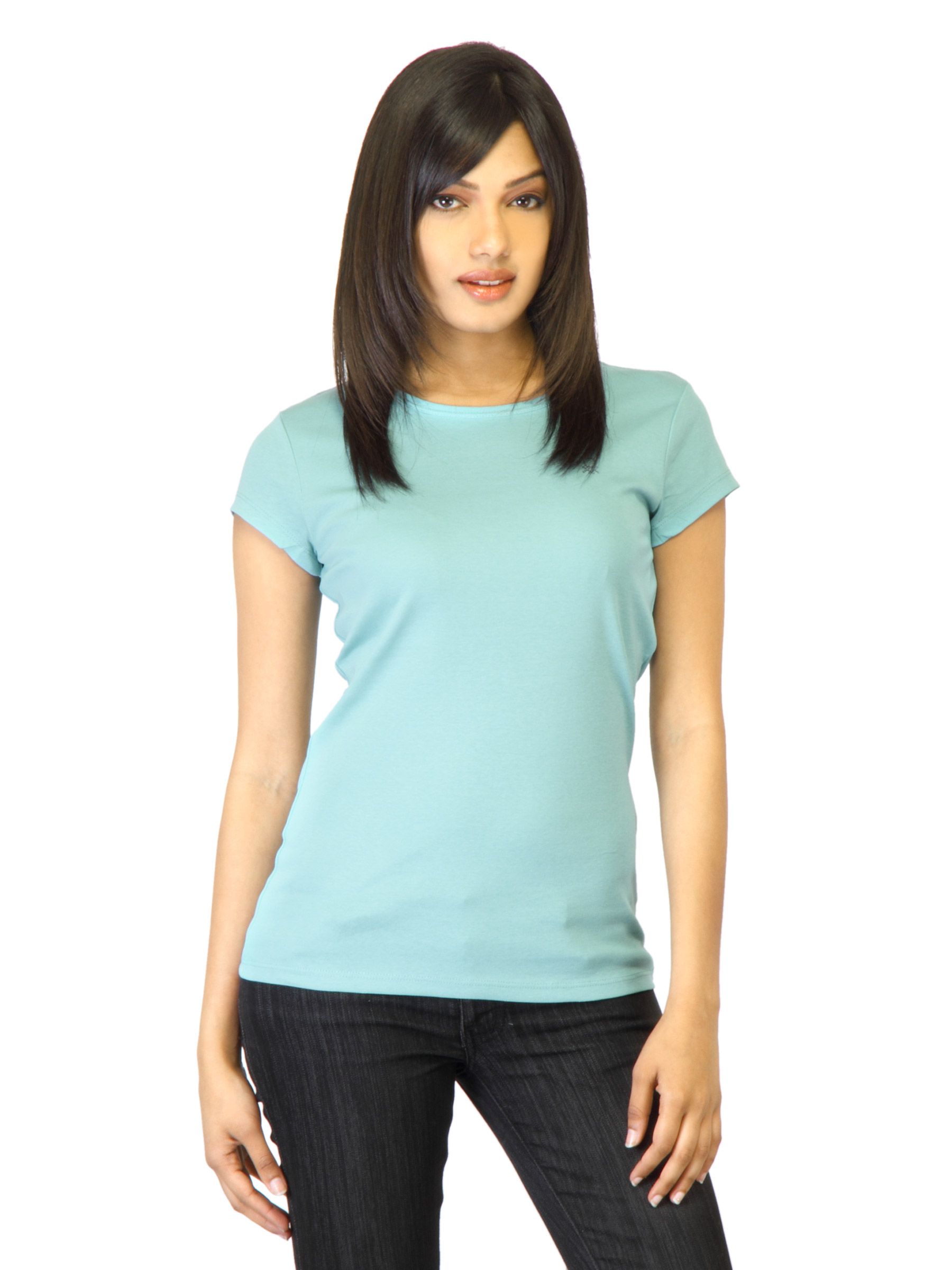 United Colors of Benetton Women Blue T-shirt