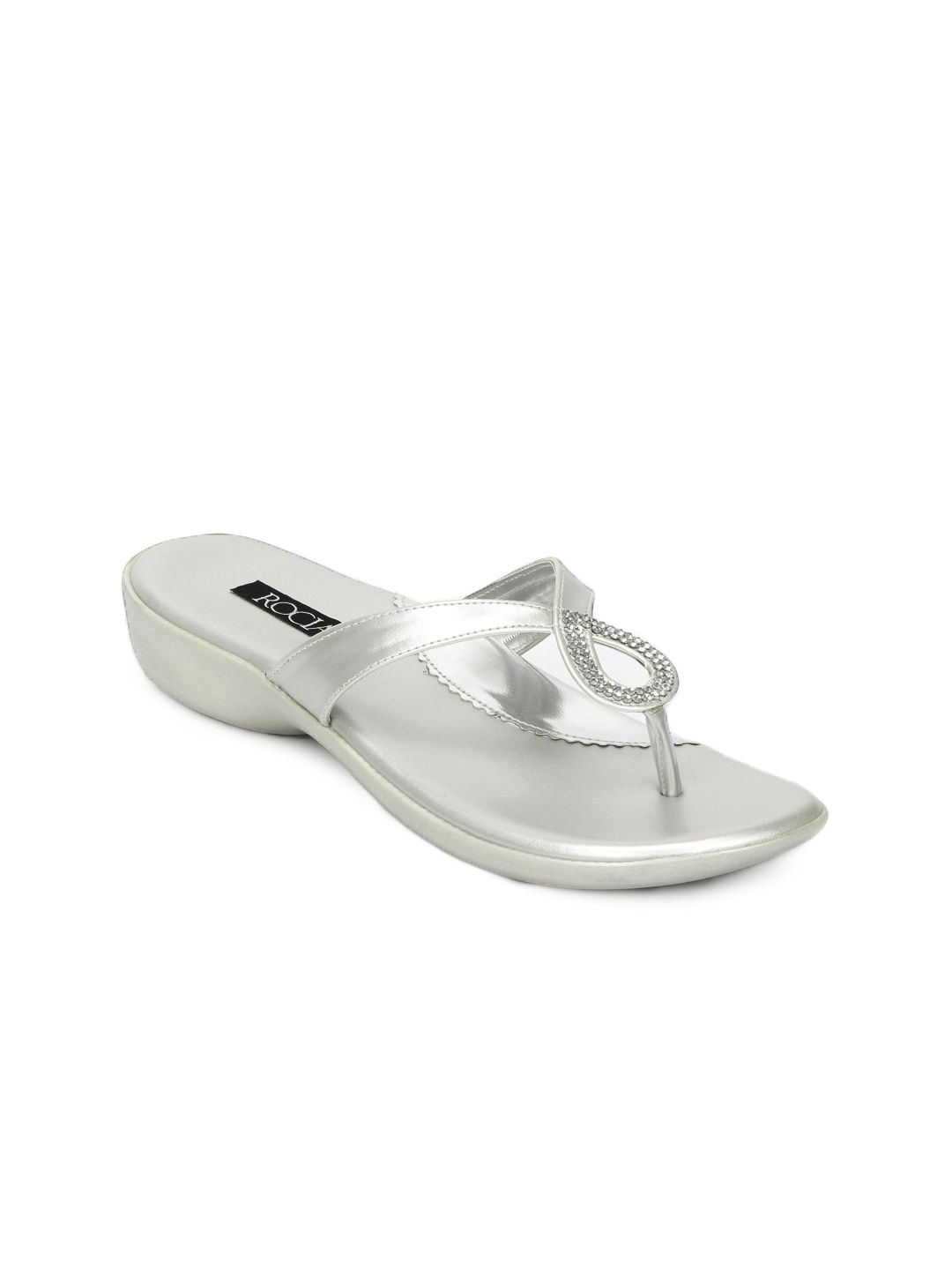 Rocia Women Silver Sandals